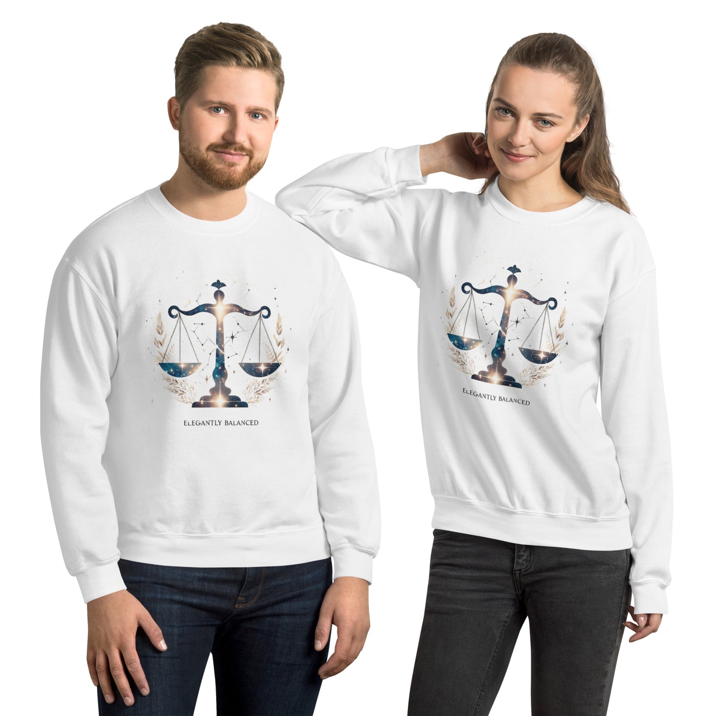 Libra Celestial Harmony Unisex Sweatshirt