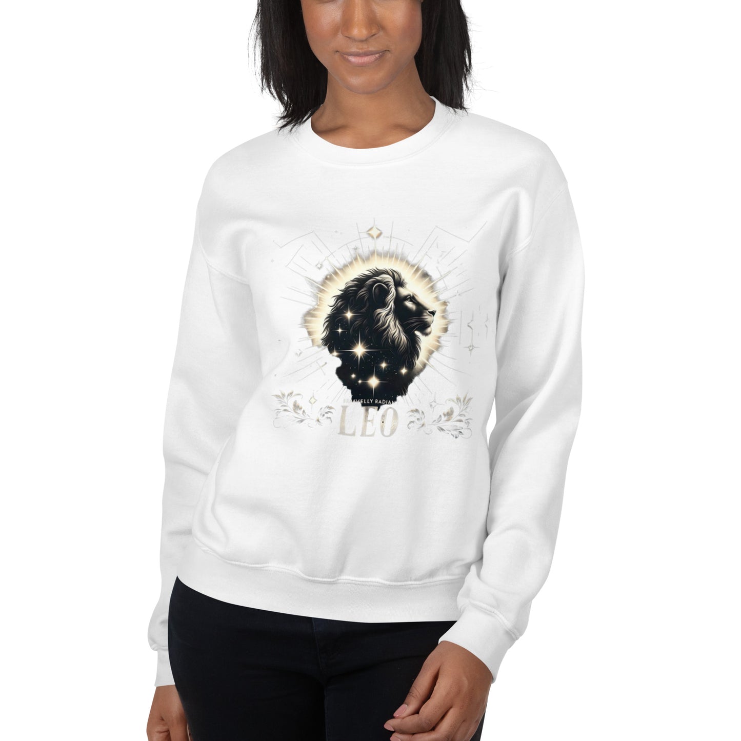 Leo Radiant Regal Unisex Sweatshirt