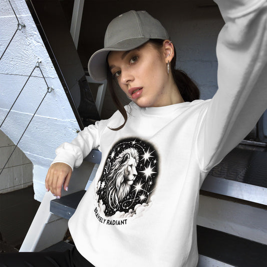 Leo Stellar Majesty Unisex Sweatshirt