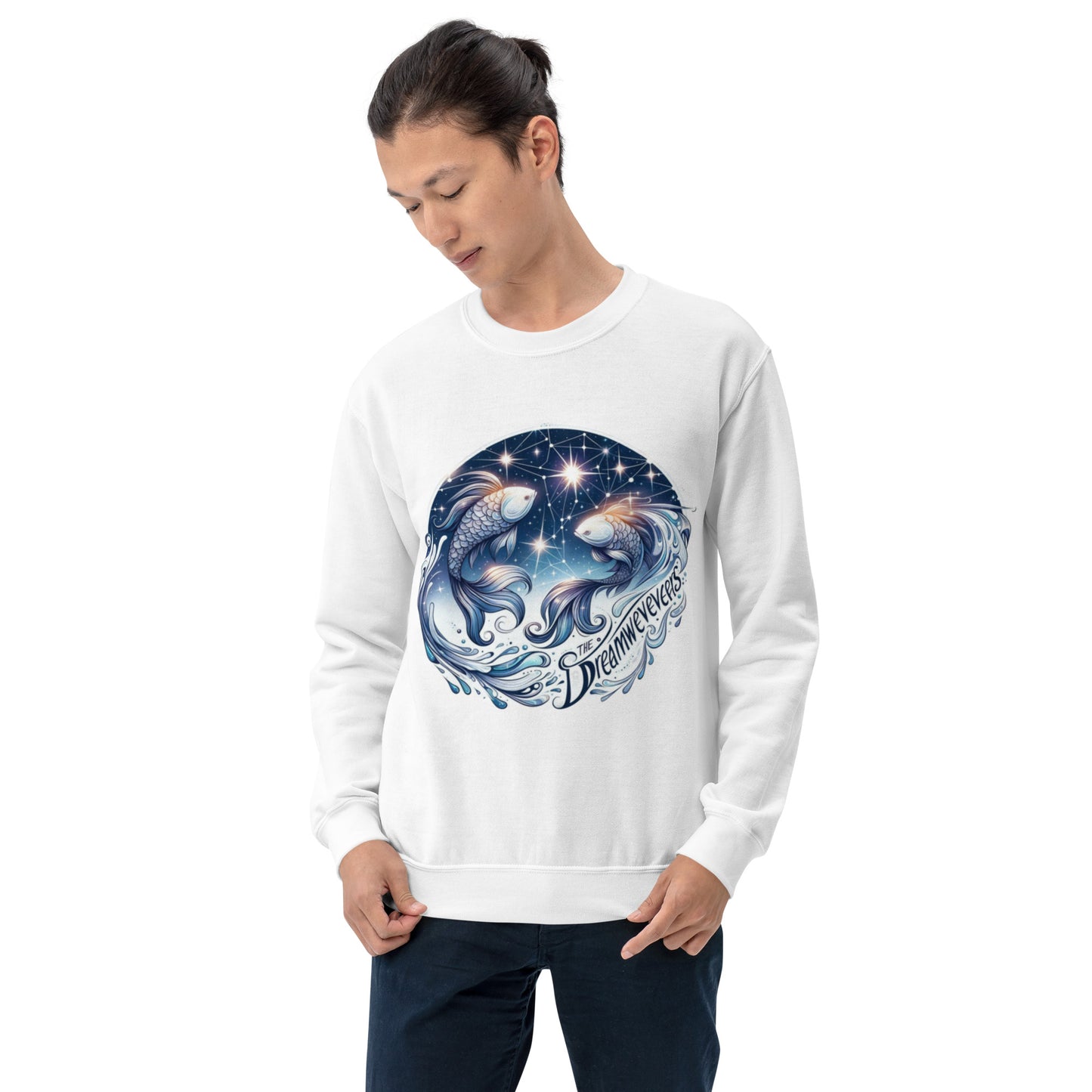 Pisces Celestial Harmony Unisex Sweatshirt