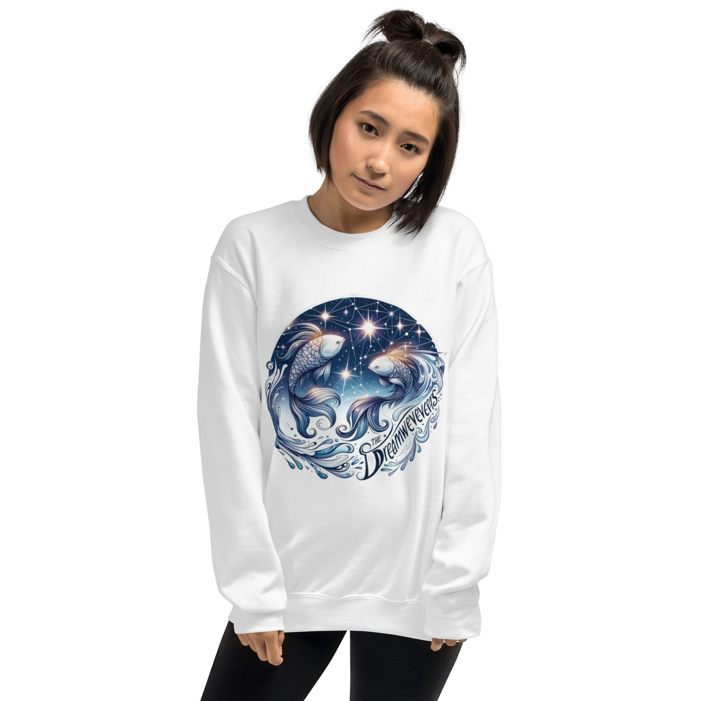 Pisces Celestial Harmony Unisex Sweatshirt