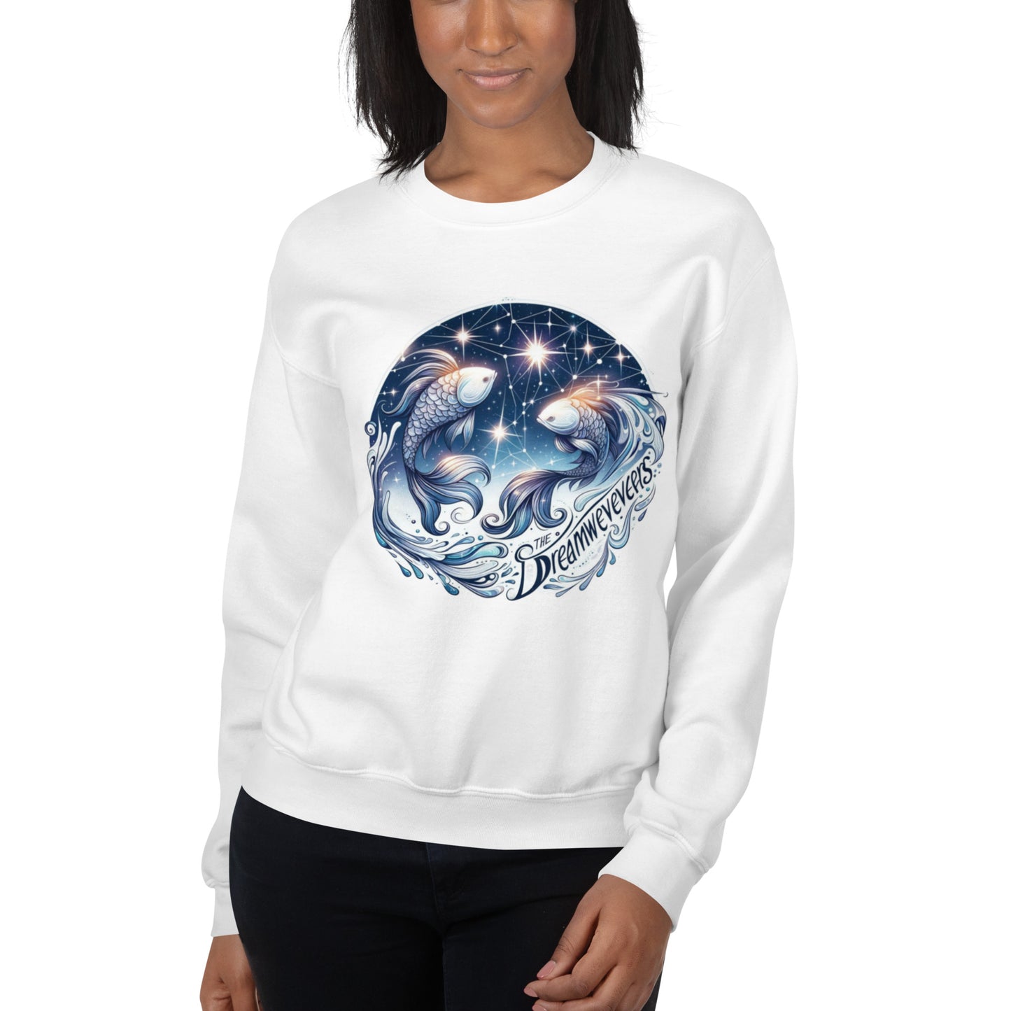 Pisces Celestial Harmony Unisex Sweatshirt