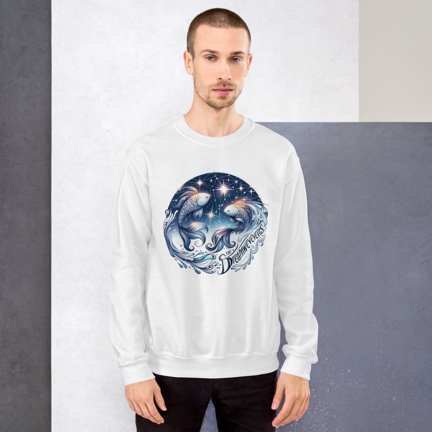 Pisces Celestial Harmony Unisex Sweatshirt