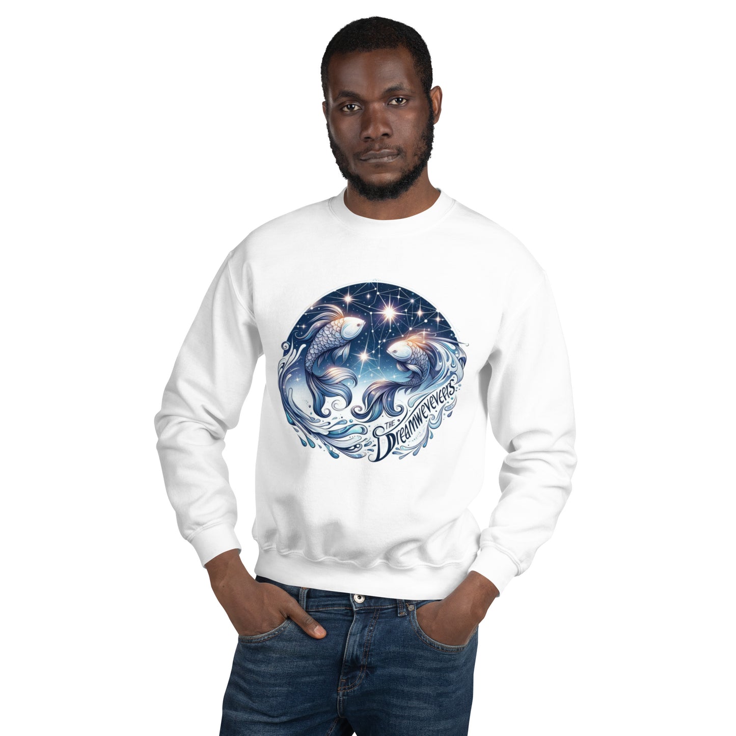 Pisces Celestial Harmony Unisex Sweatshirt