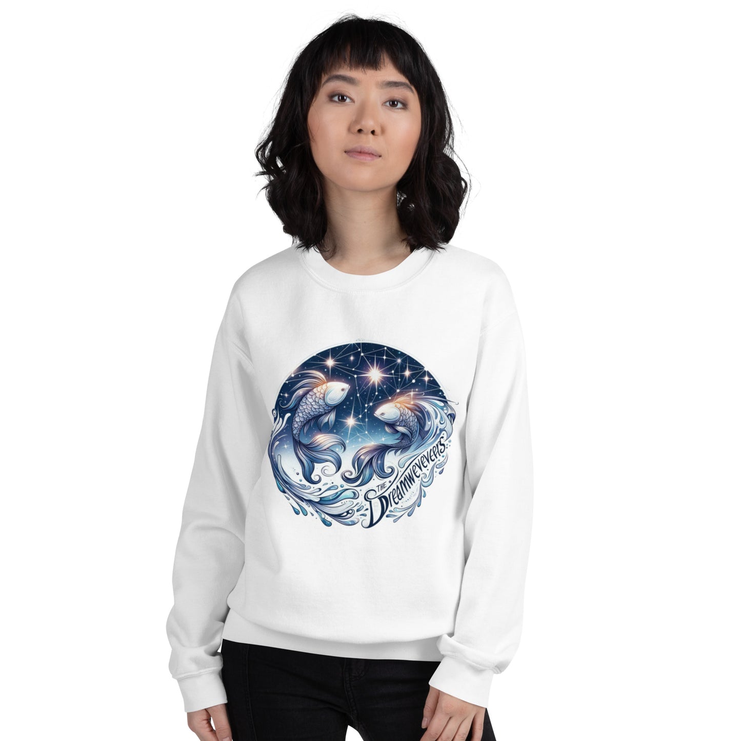 Pisces Celestial Harmony Unisex Sweatshirt