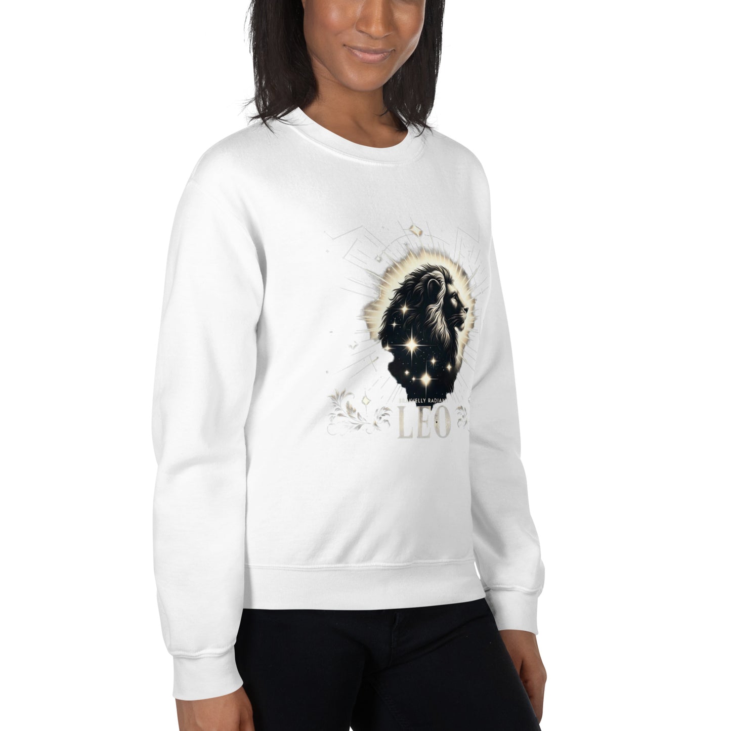 Leo Radiant Regal Unisex Sweatshirt