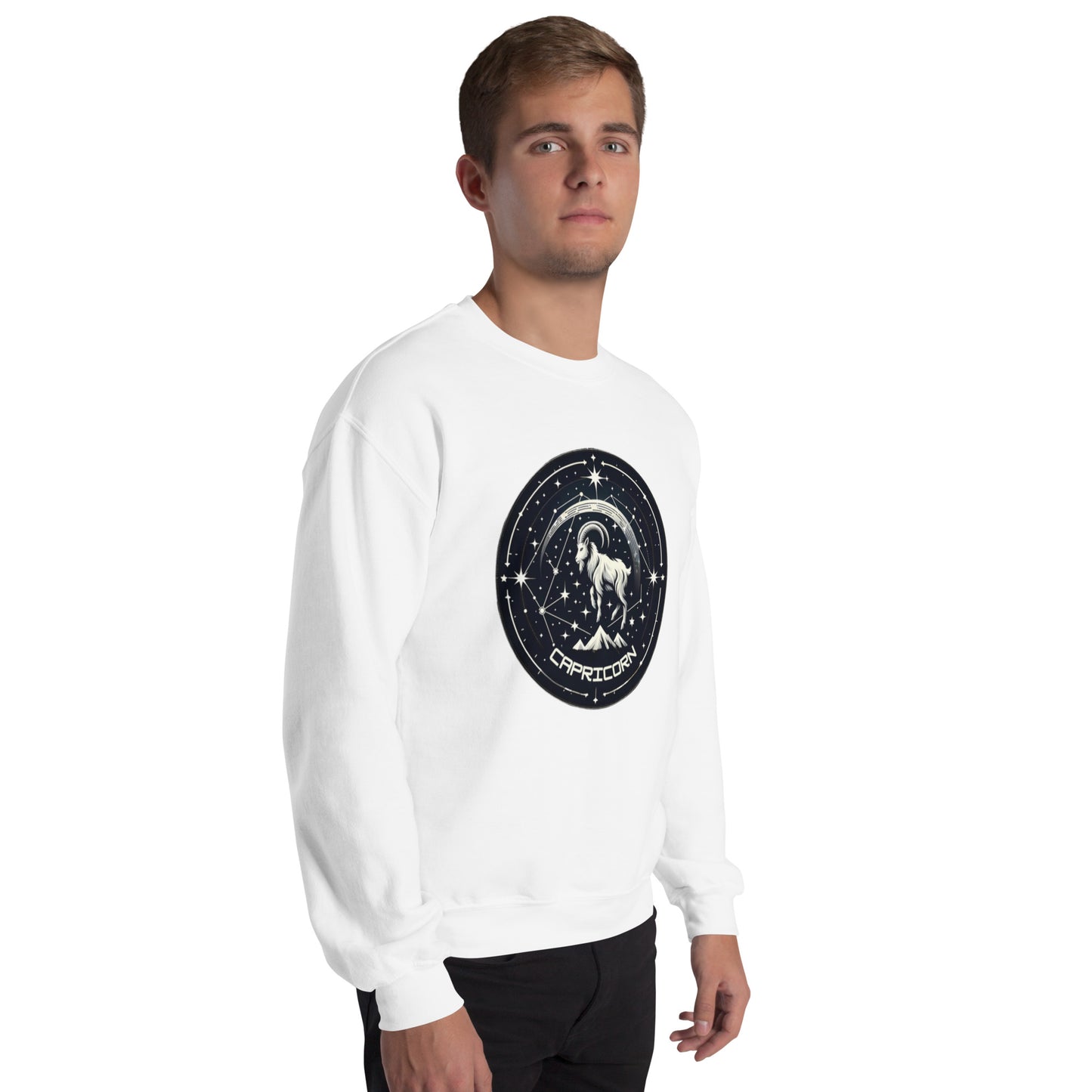 Capricorn Zodiac Wheel Unisex Sweatshirt