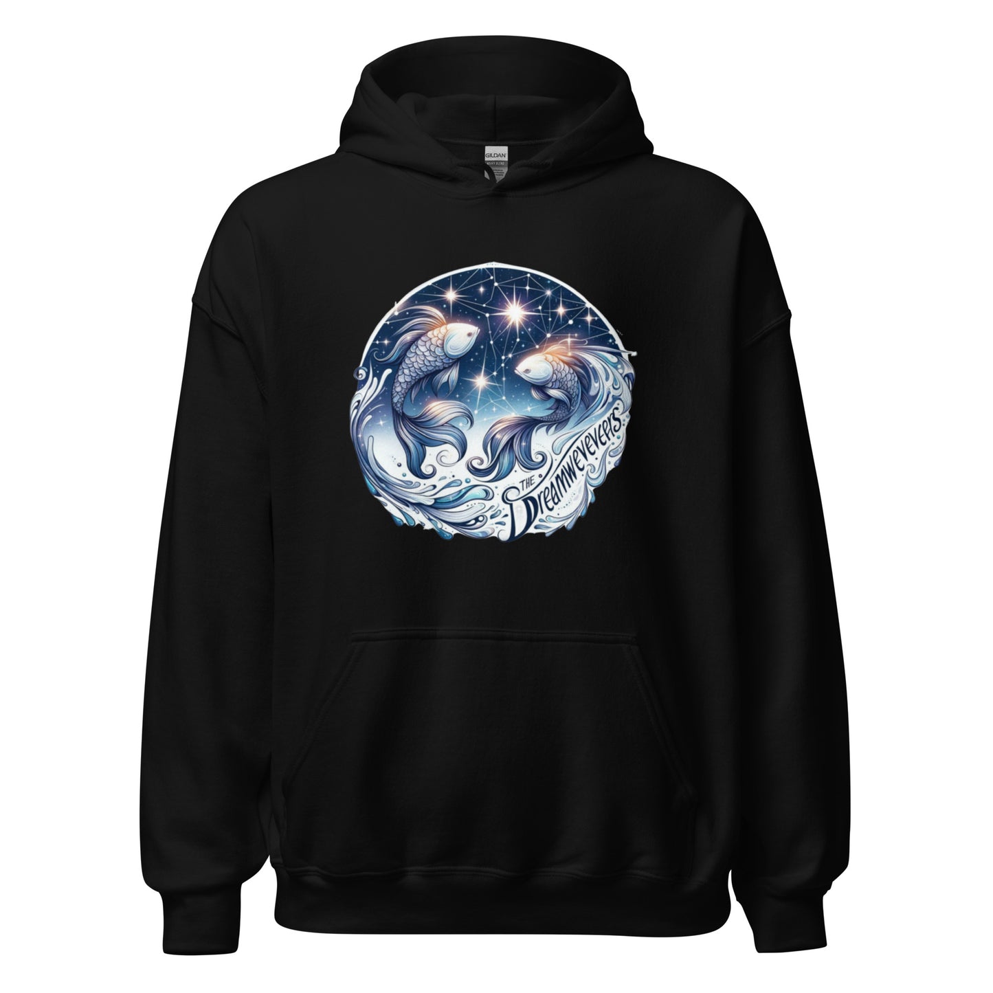 Unisex Mystic Pisces Dreamweaver Hoodie - A Celestial Embrace