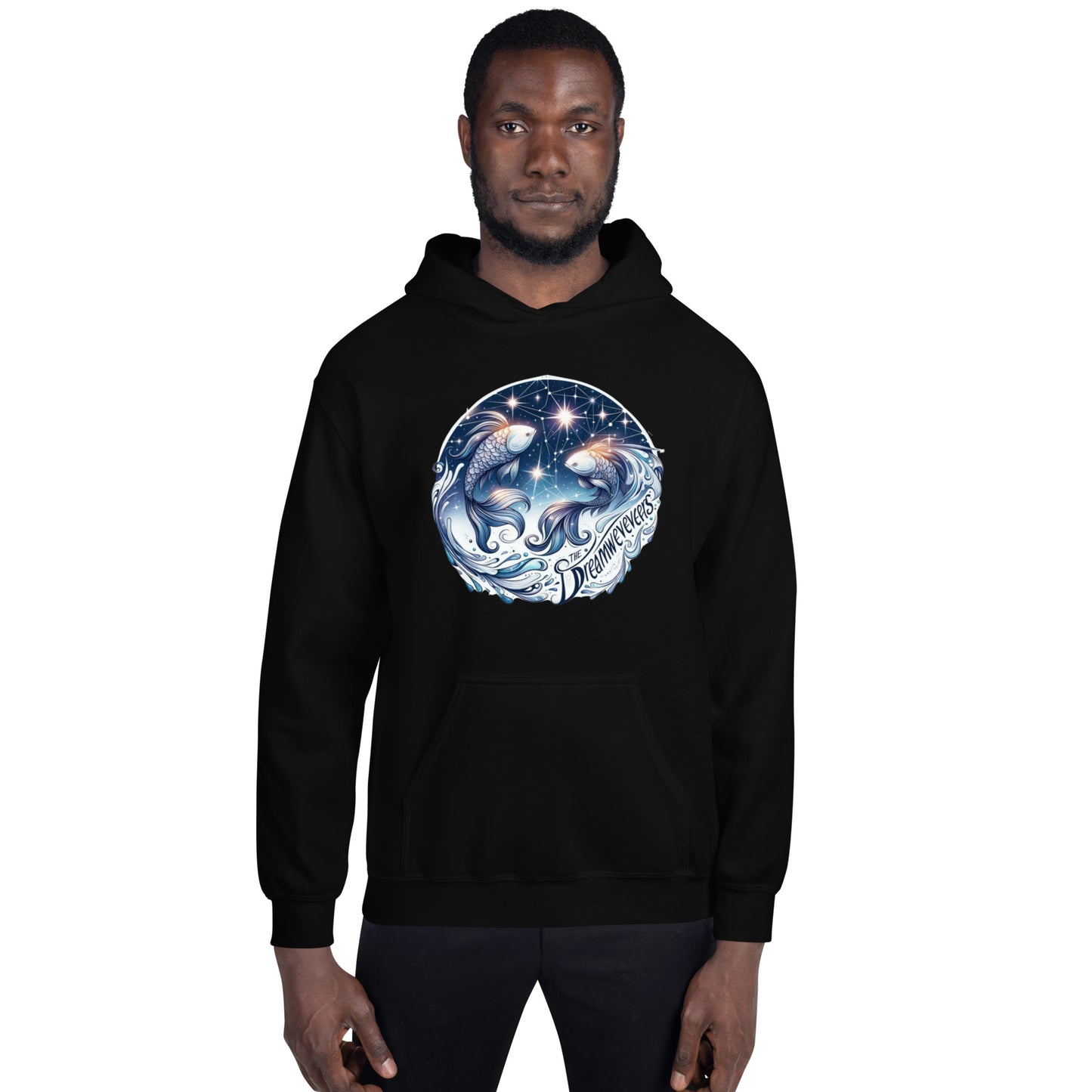 Unisex Mystic Pisces Dreamweaver Hoodie - A Celestial Embrace