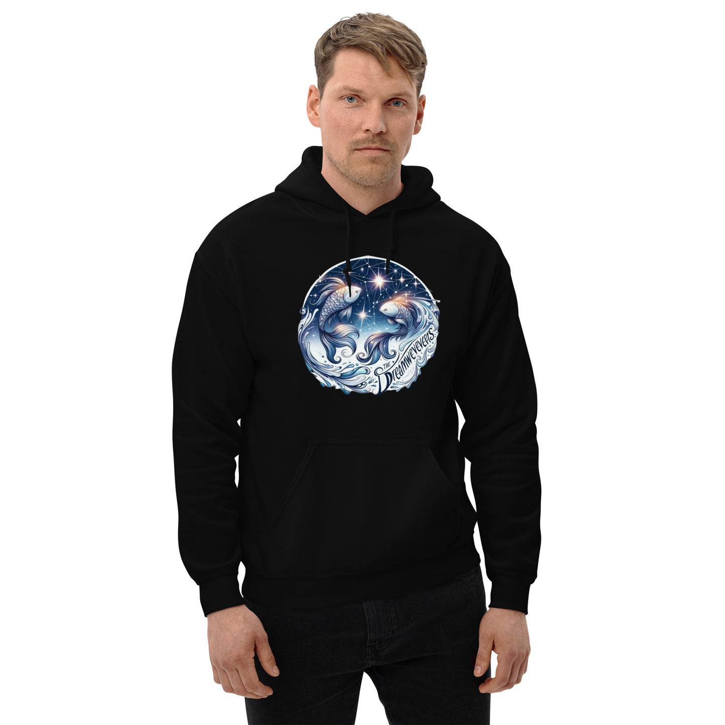 Unisex Mystic Pisces Dreamweaver Hoodie - A Celestial Embrace