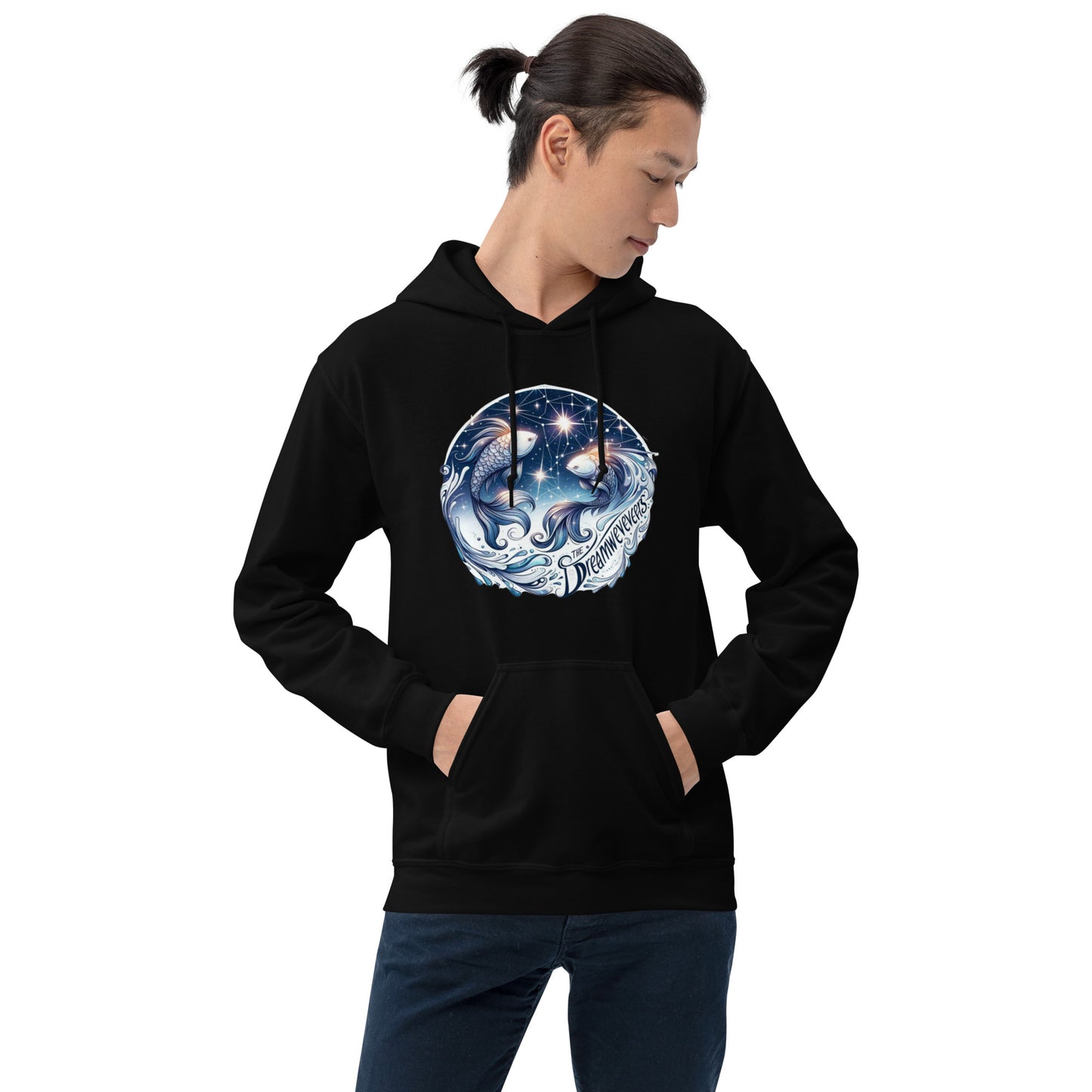 Unisex Mystic Pisces Dreamweaver Hoodie - A Celestial Embrace