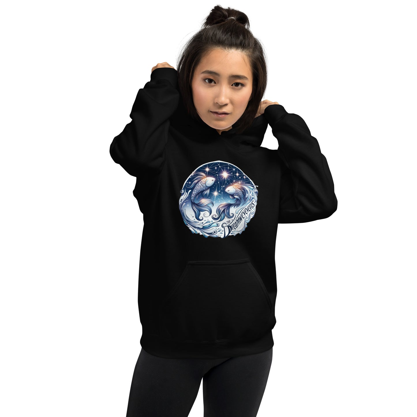 Unisex Mystic Pisces Dreamweaver Hoodie - A Celestial Embrace