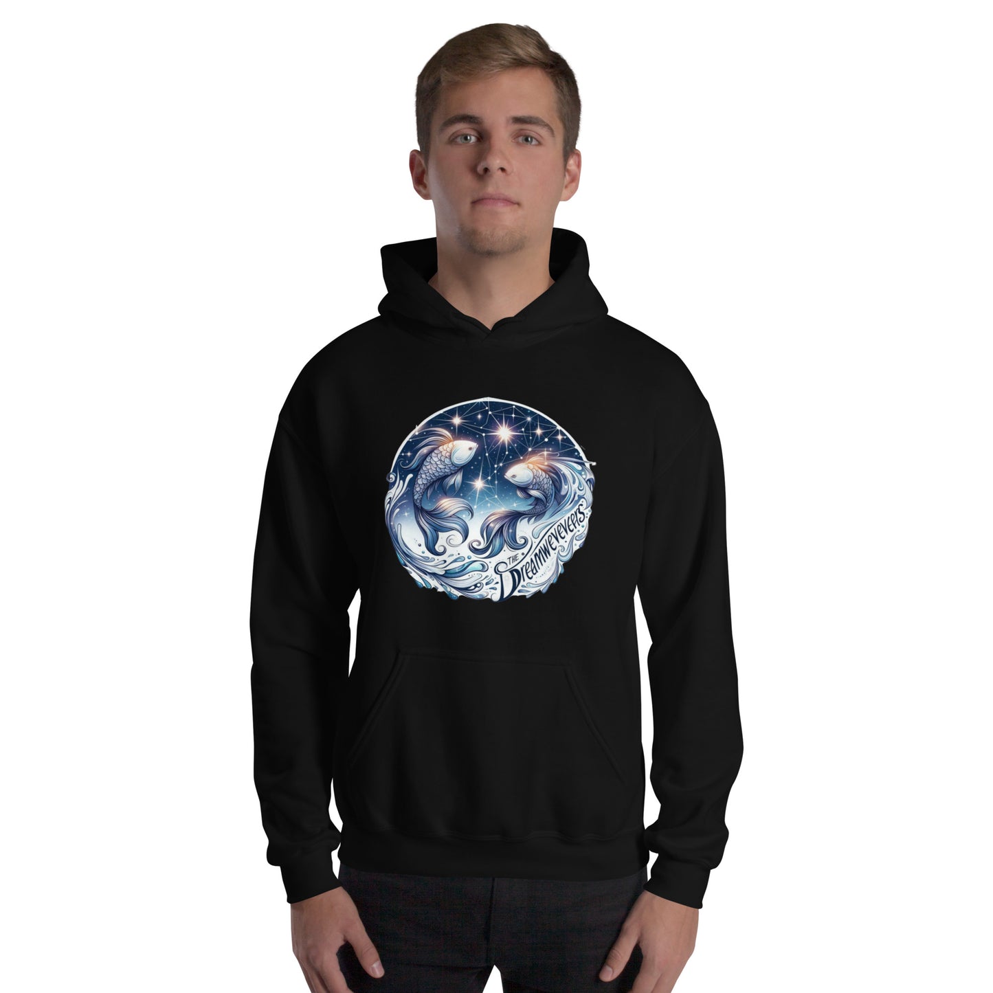 Unisex Mystic Pisces Dreamweaver Hoodie - A Celestial Embrace