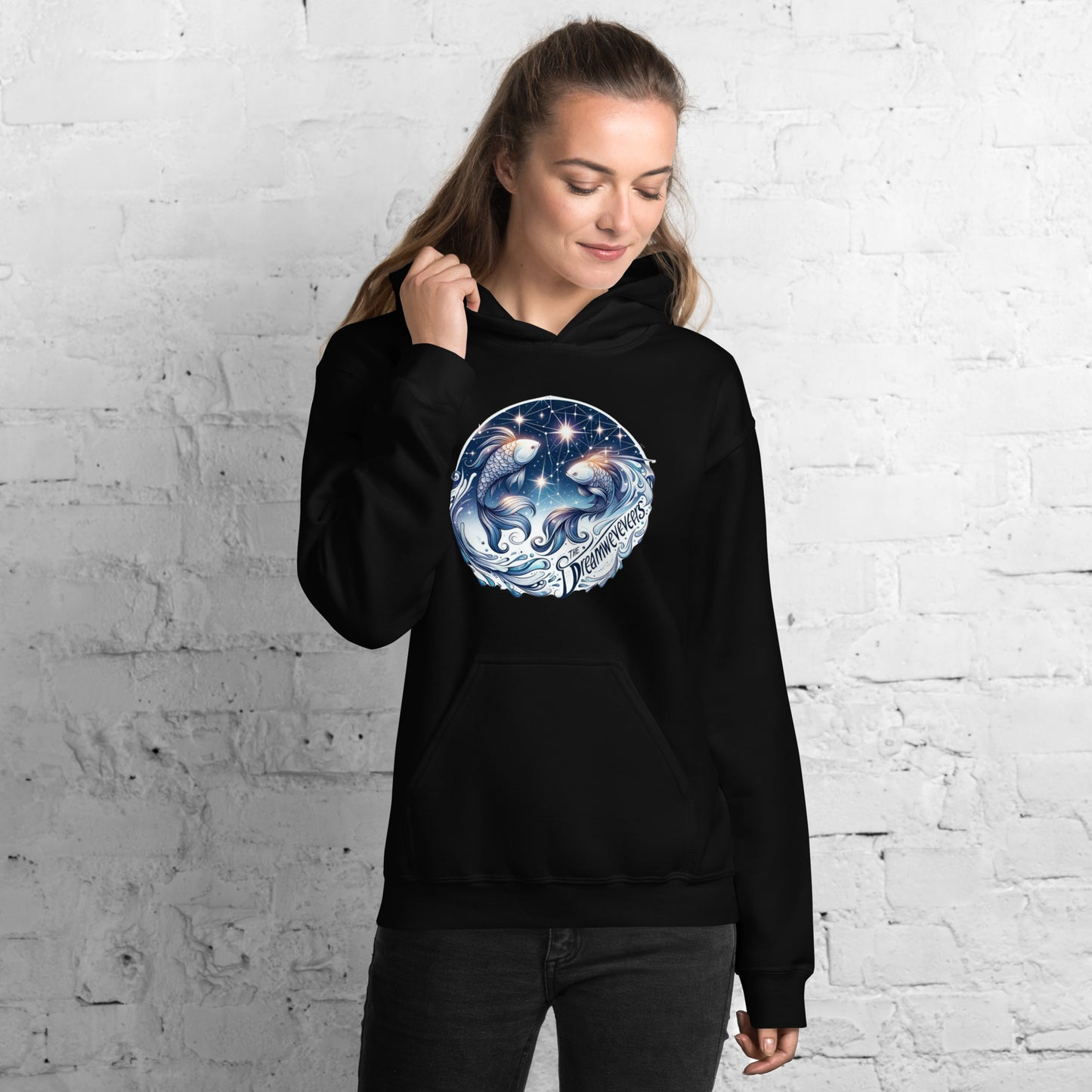 Unisex Mystic Pisces Dreamweaver Hoodie - A Celestial Embrace