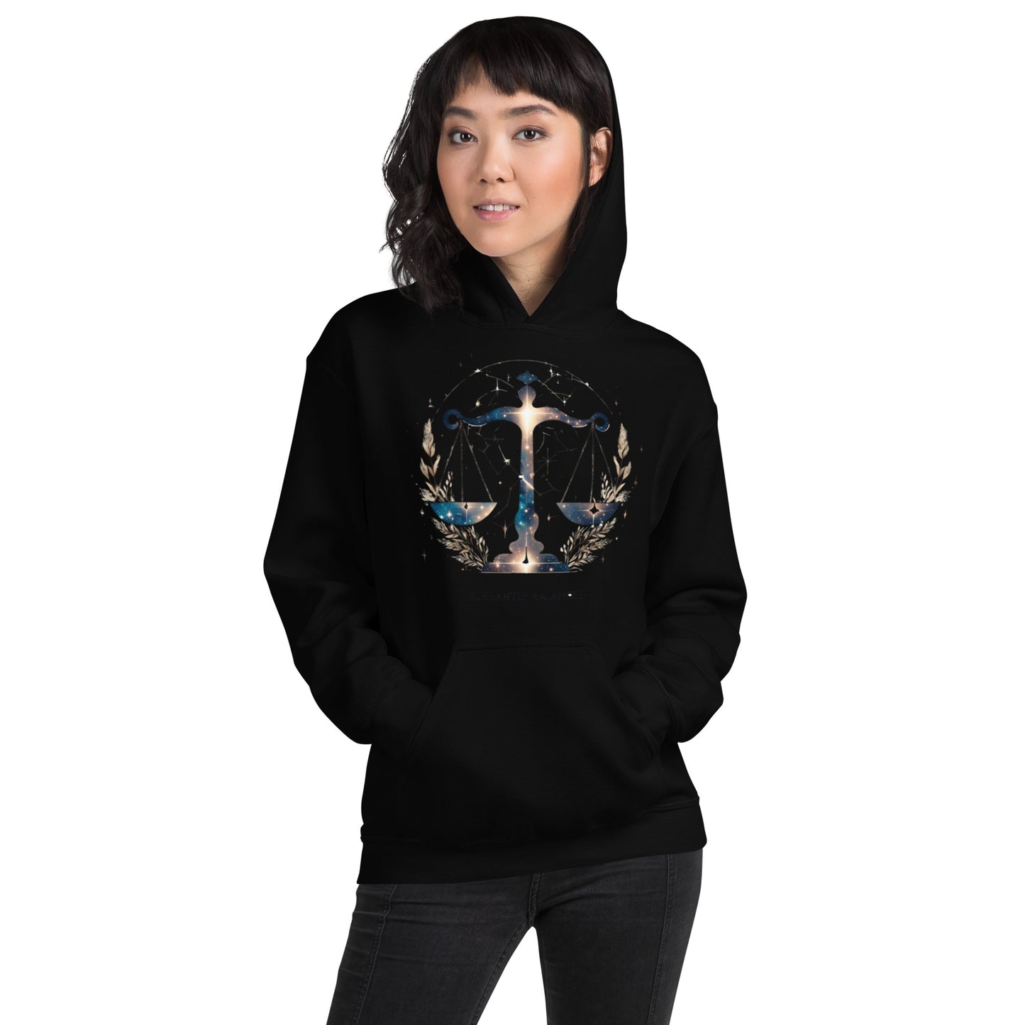 Unisex Libra Hoodie - Balance and Beauty in Harmony