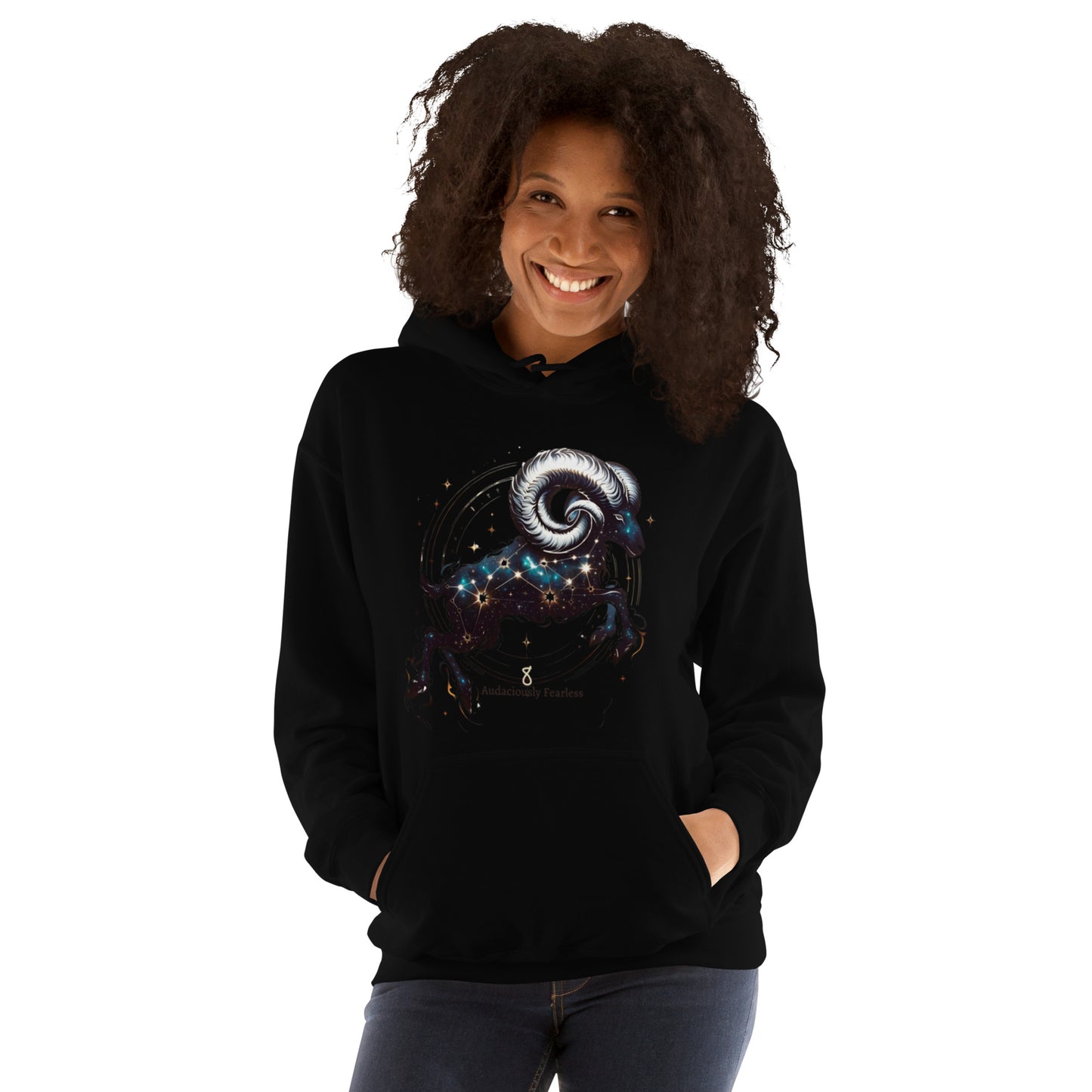 Unisex Aries Zodiac Hoodie - Embodiment of Audacious Spirit