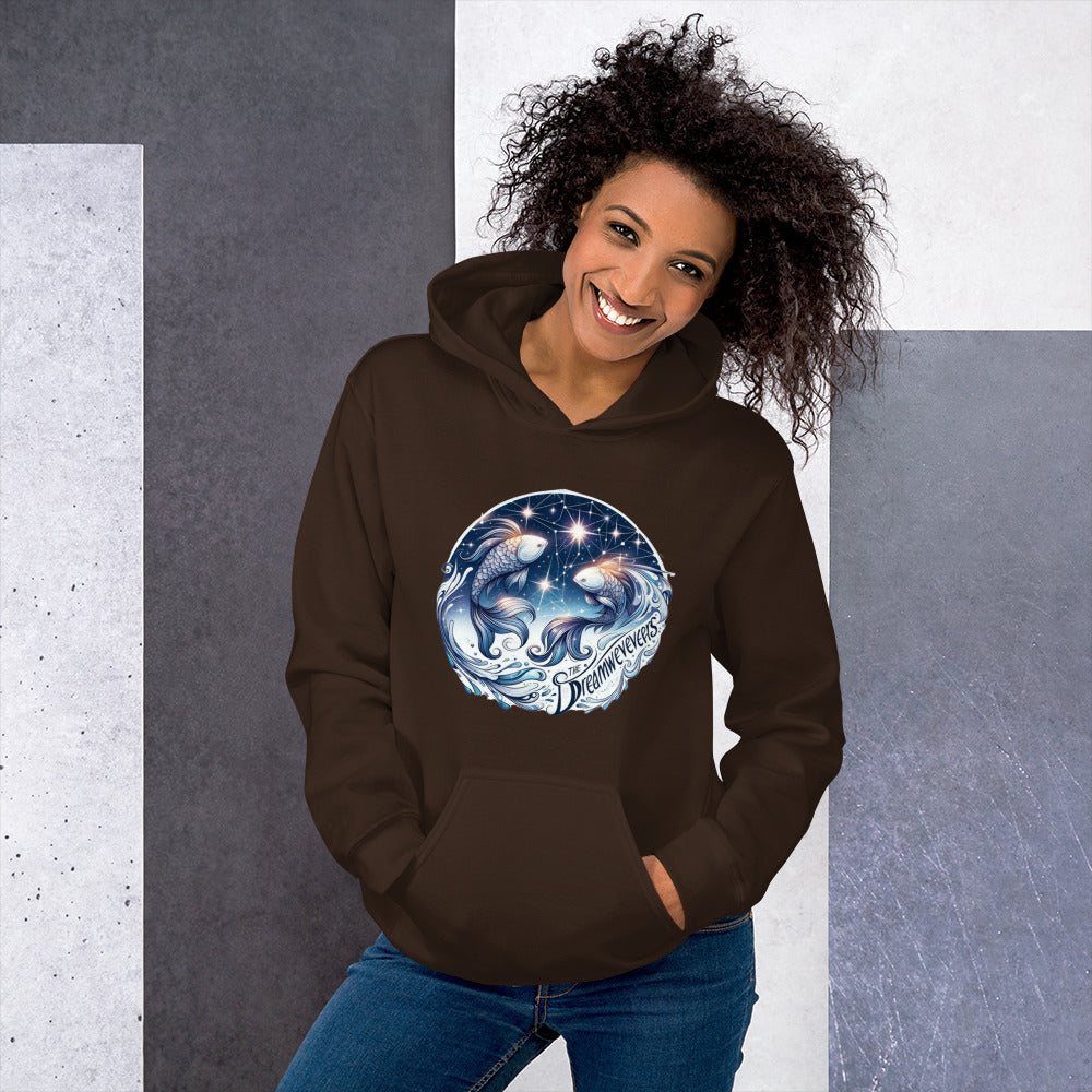 Unisex Mystic Pisces Dreamweaver Hoodie - A Celestial Embrace