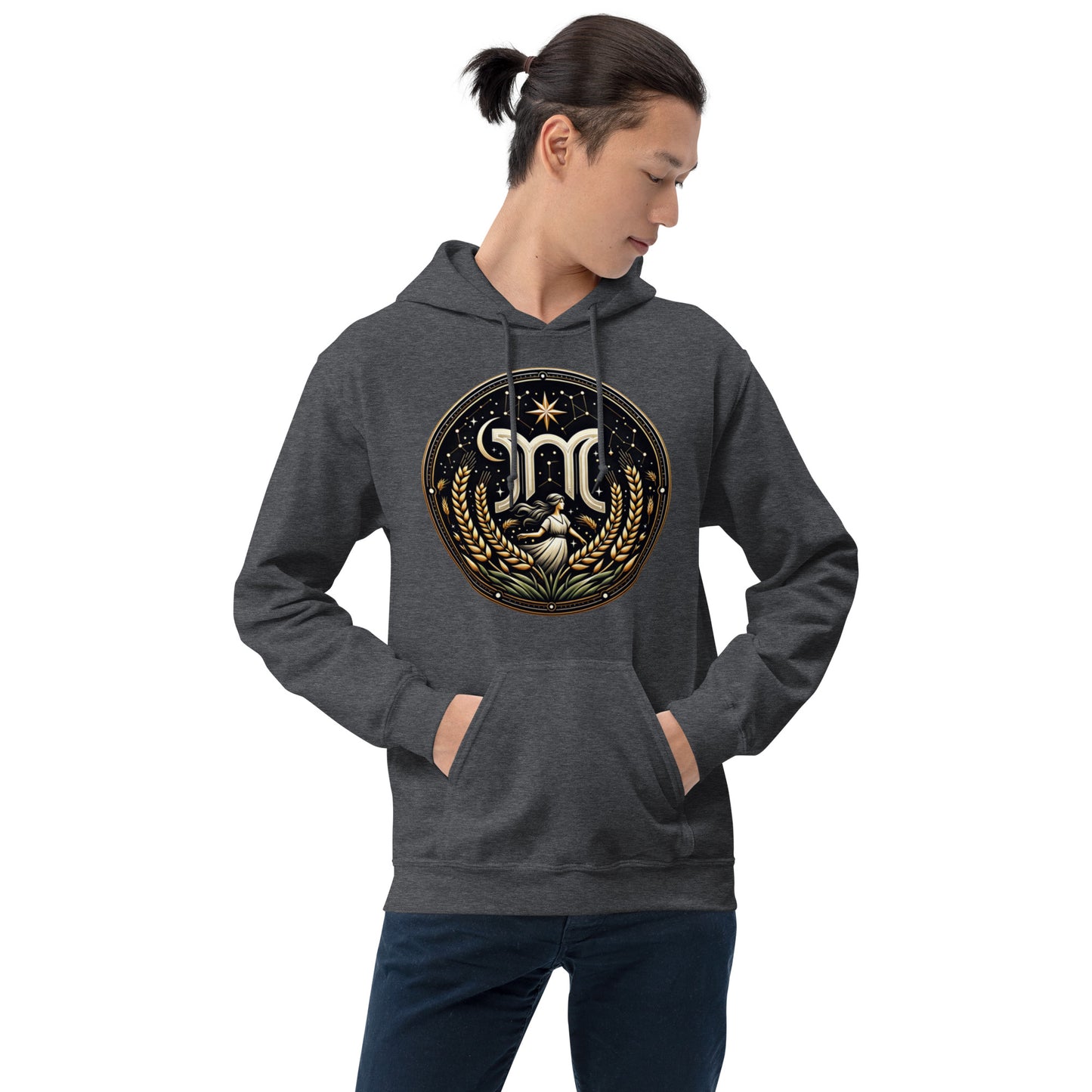 Unisex Virgo Starry Wisdom Crewneck – Embrace Your Inner Sage