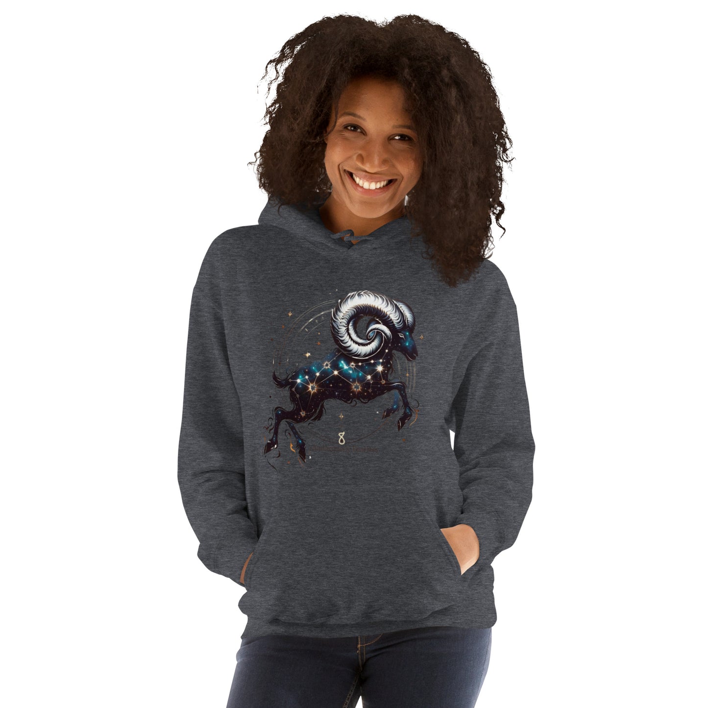 Unisex Aries Zodiac Hoodie - Embodiment of Audacious Spirit