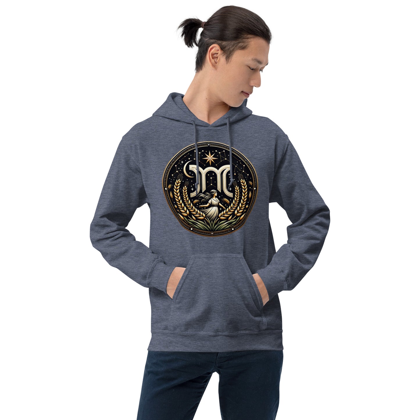 Unisex Virgo Starry Wisdom Crewneck – Embrace Your Inner Sage