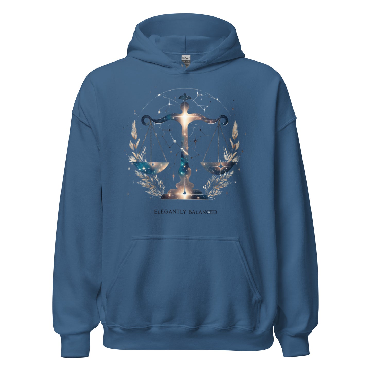 Unisex Libra Hoodie - Balance and Beauty in Harmony