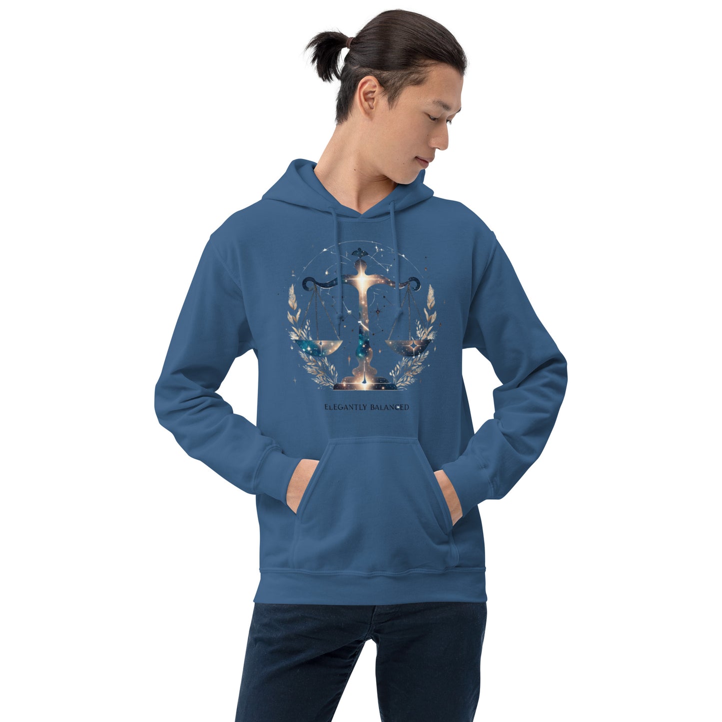 Unisex Libra Hoodie - Balance and Beauty in Harmony