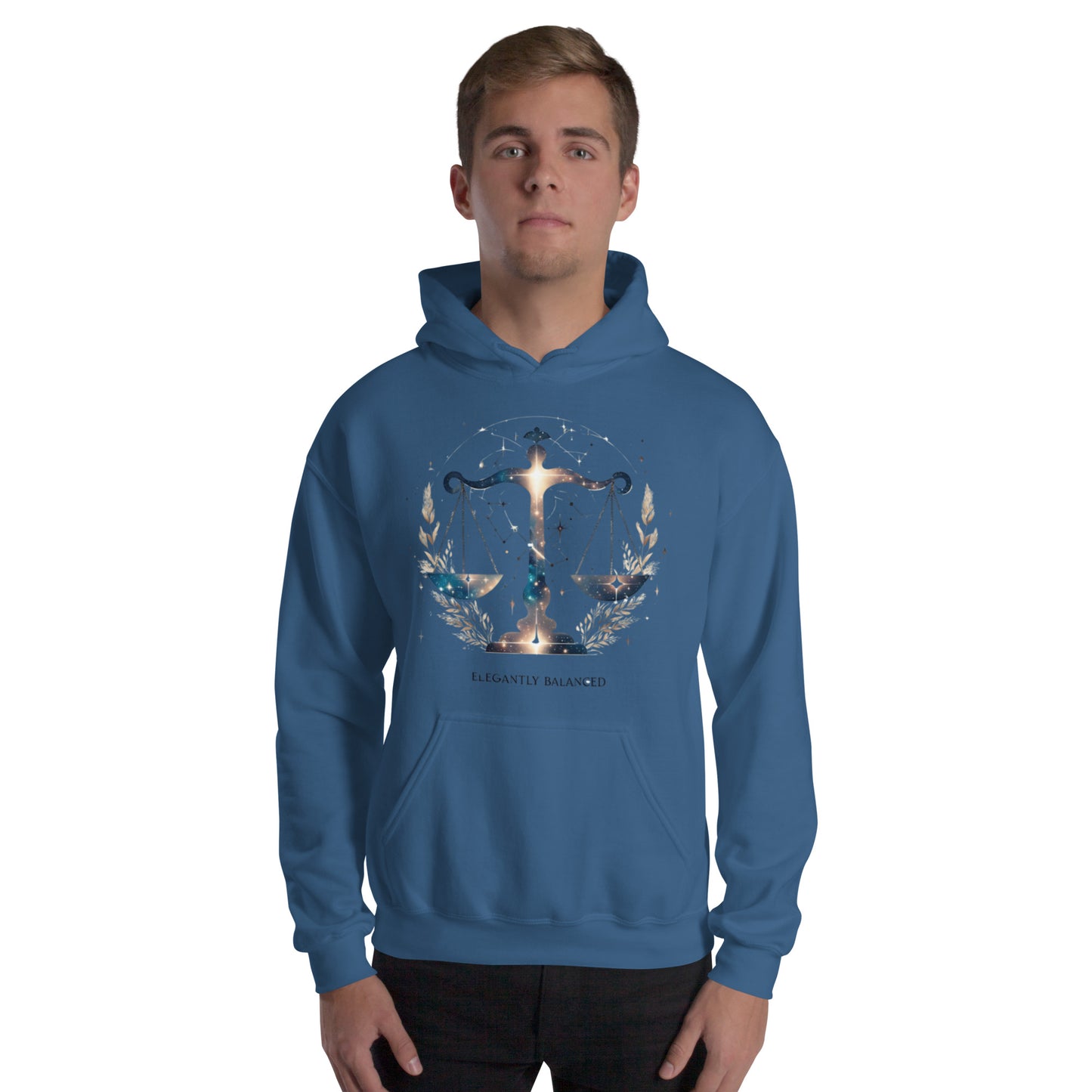 Unisex Libra Hoodie - Balance and Beauty in Harmony