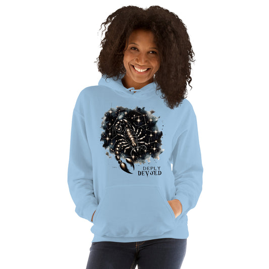 Unisex Scorpio Constellation Sweatshirt – A Tribute to Unwavering Loyalty