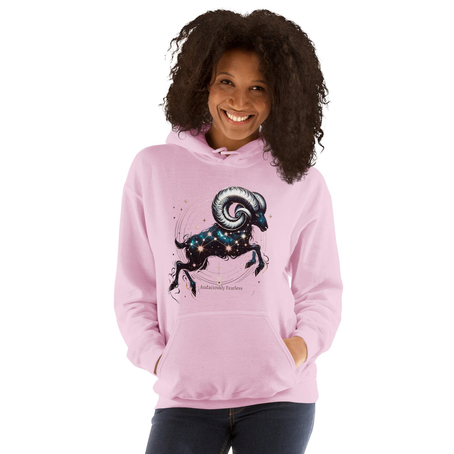 Unisex Aries Zodiac Hoodie - Embodiment of Audacious Spirit