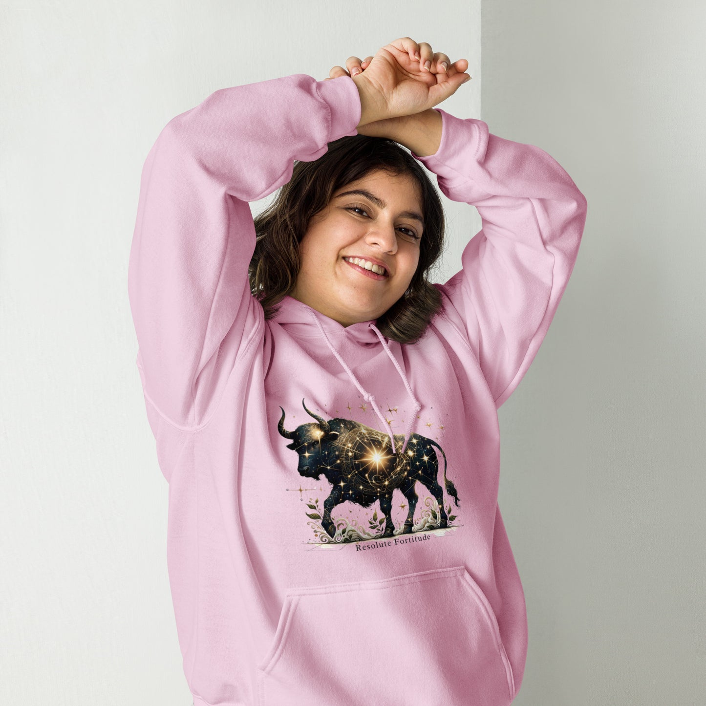 Unisex Celestial Taurus Hoodie - Cosmic Strength