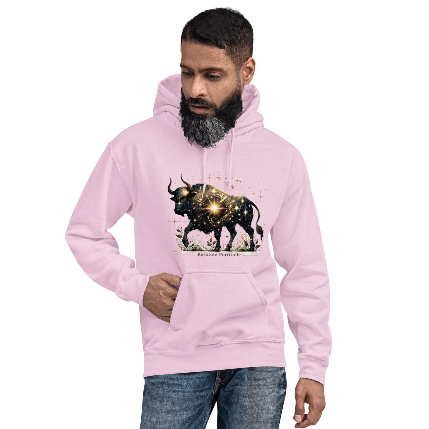 Unisex Celestial Taurus Hoodie - Cosmic Strength