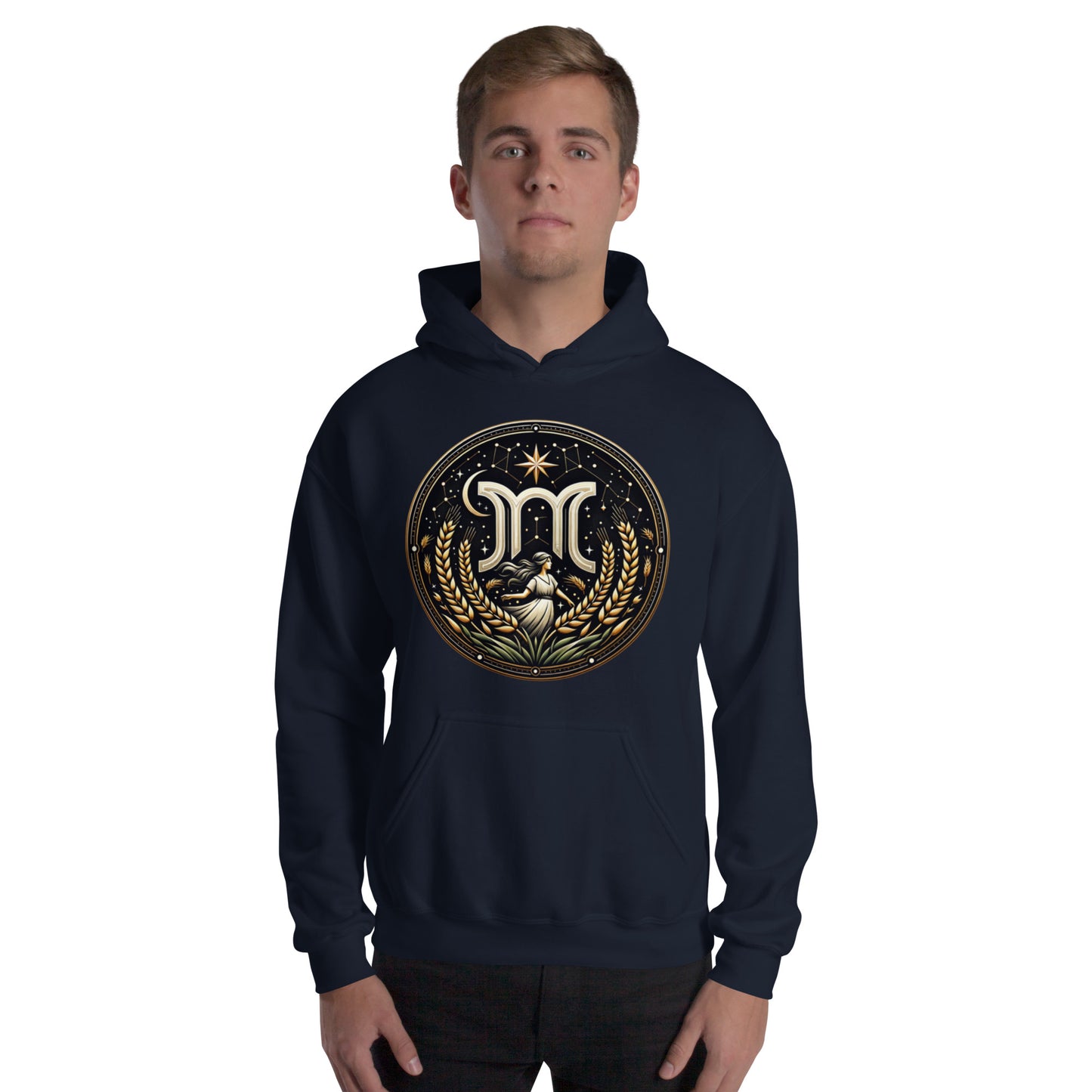 Unisex Virgo Starry Wisdom Crewneck – Embrace Your Inner Sage