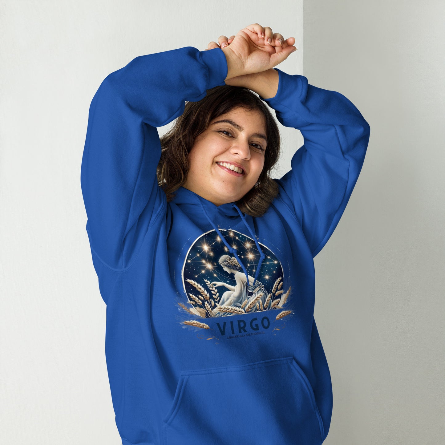 Unisex Virgo Harvest Moon Hoodie – A Tribute to Diligent Souls