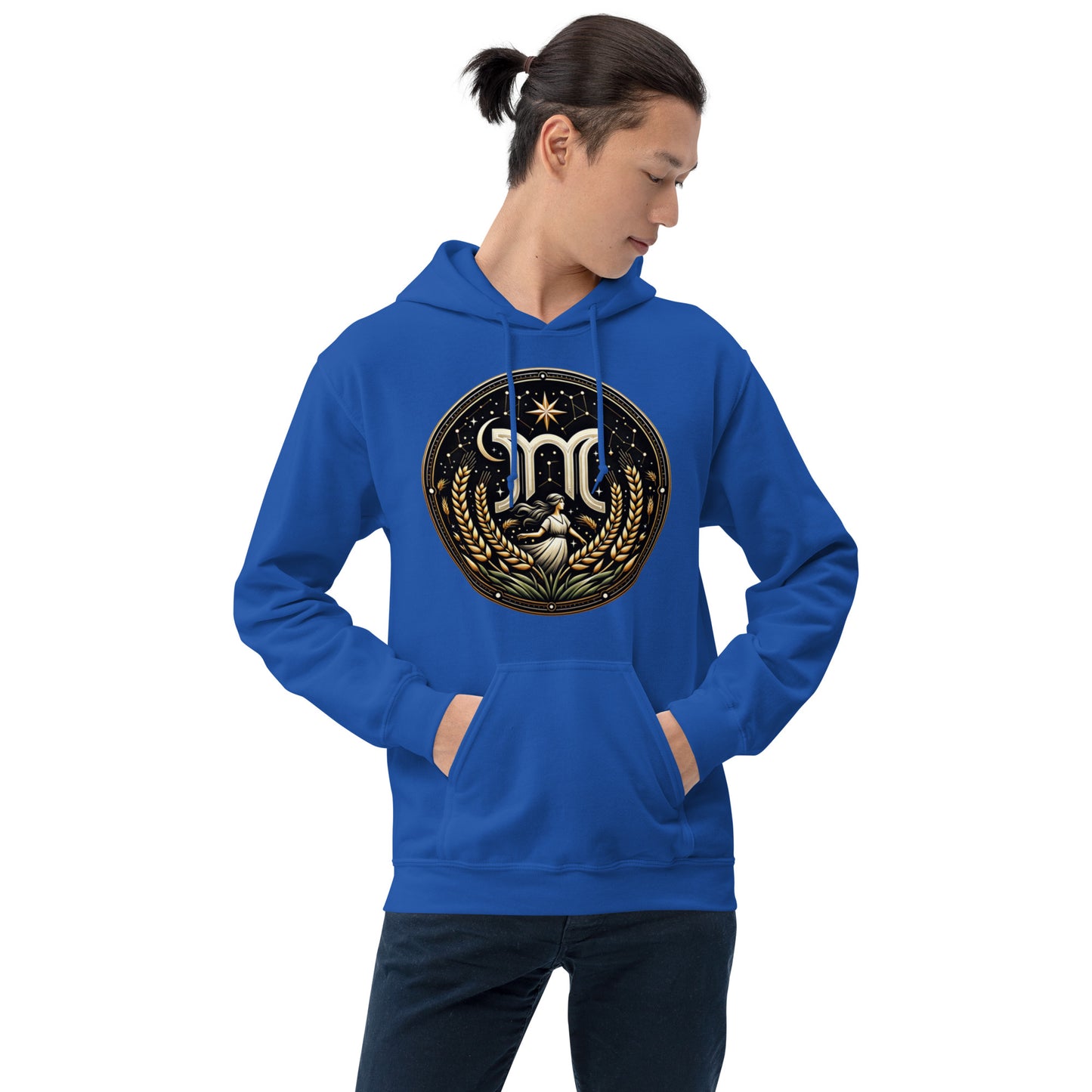 Unisex Virgo Starry Wisdom Crewneck – Embrace Your Inner Sage