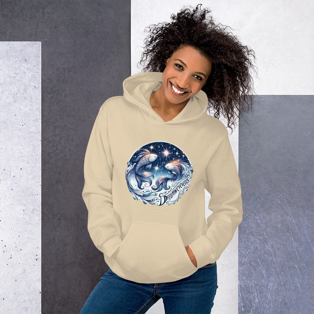 Unisex Mystic Pisces Dreamweaver Hoodie - A Celestial Embrace