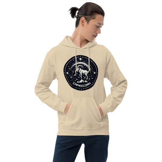 Unisex Capricorn Star Sign Sweatshirt - Peak of Determination