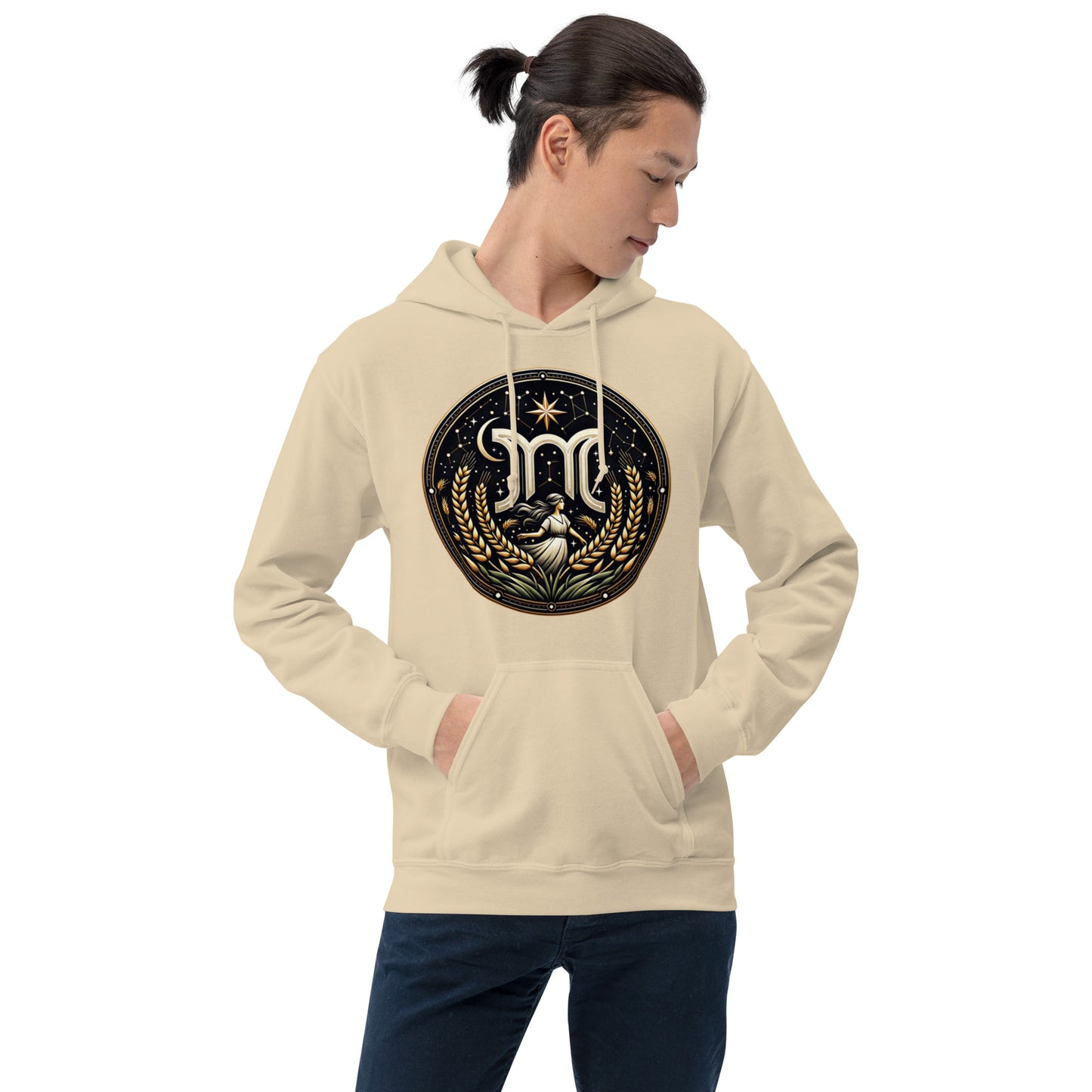 Unisex Virgo Starry Wisdom Crewneck – Embrace Your Inner Sage