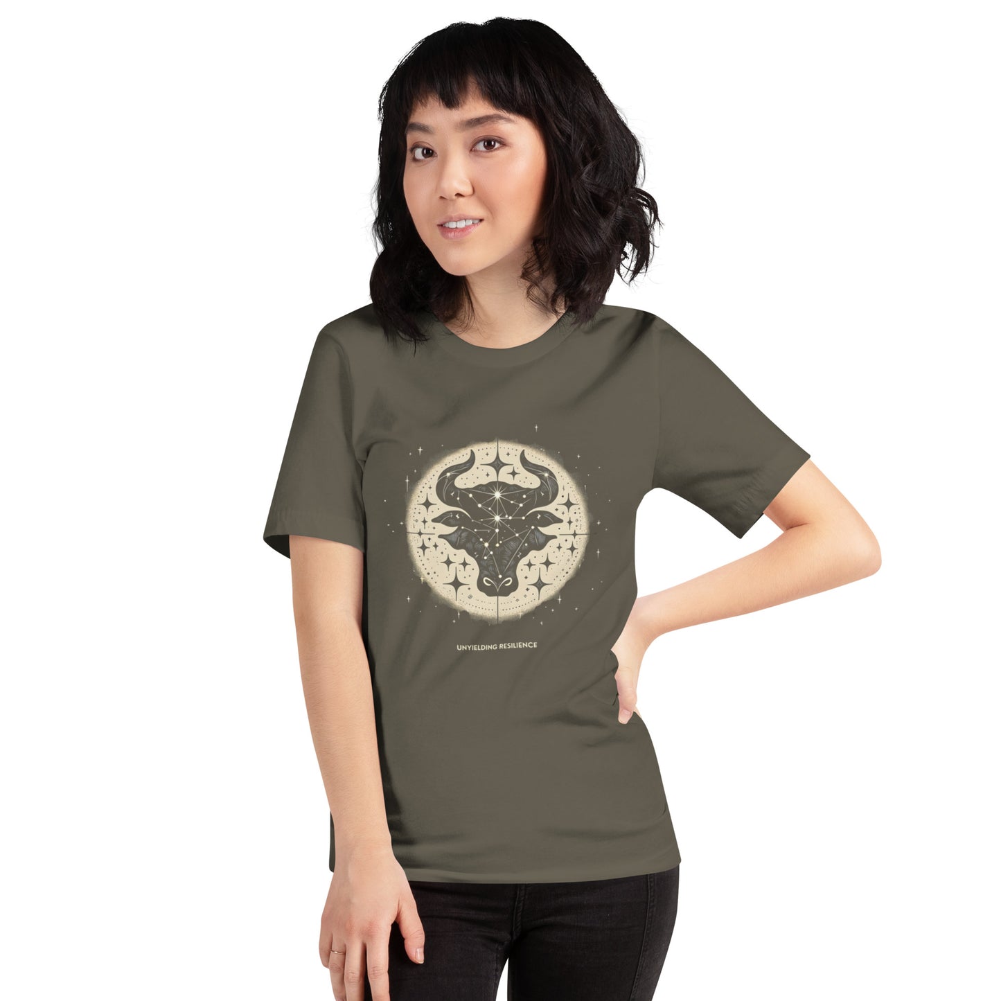 Stellar Taurus Zodiac Unisex Tee – Ultimate Comfort Meets Celestial Elegance