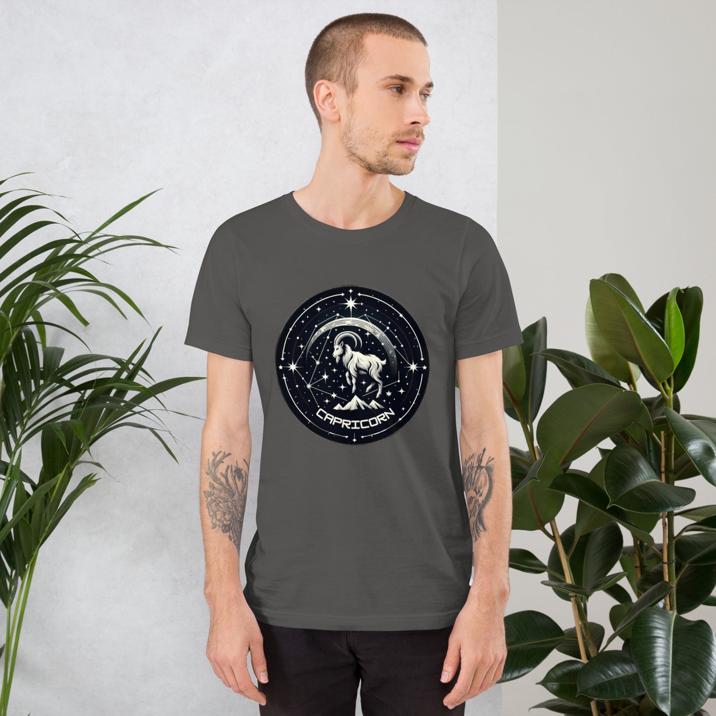 Unisex Stellar Capricorn Constellation Tee - Celestial Resilience