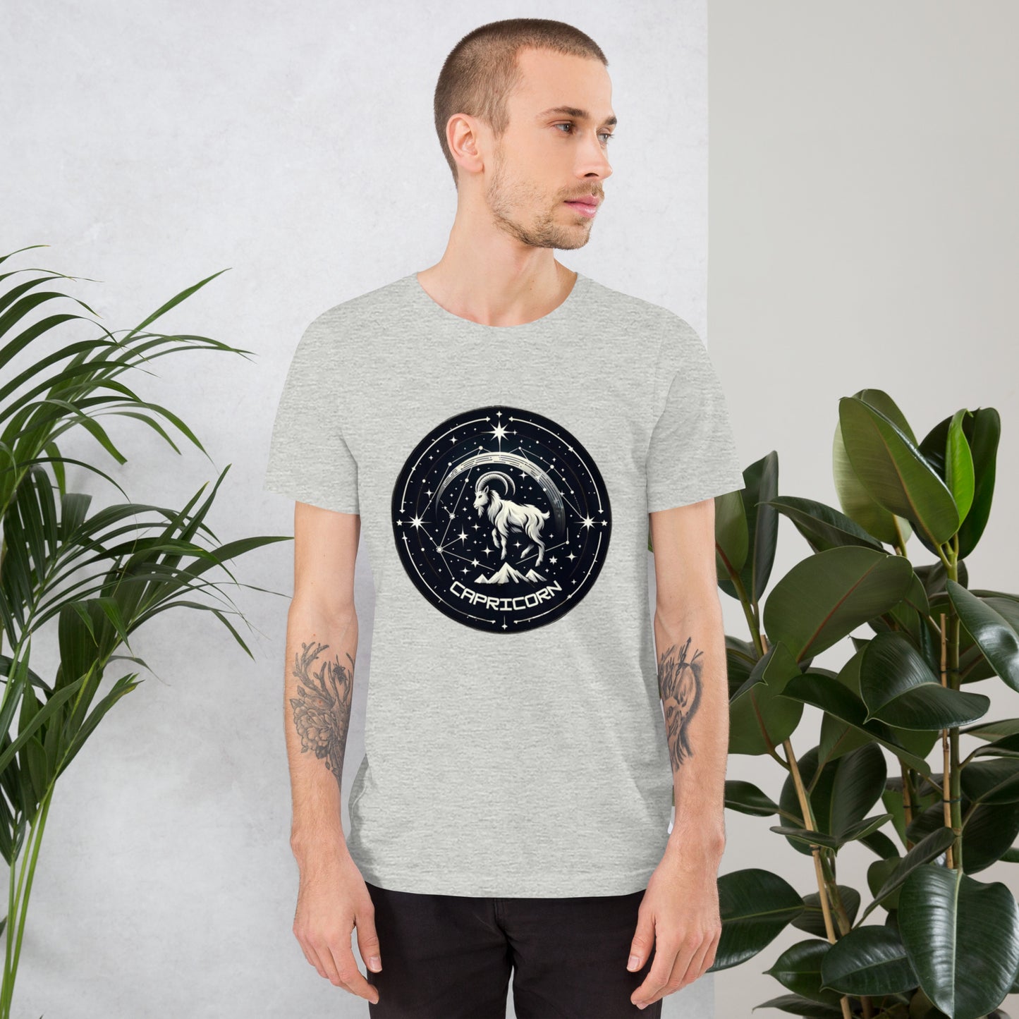 Unisex Stellar Capricorn Constellation Tee - Celestial Resilience