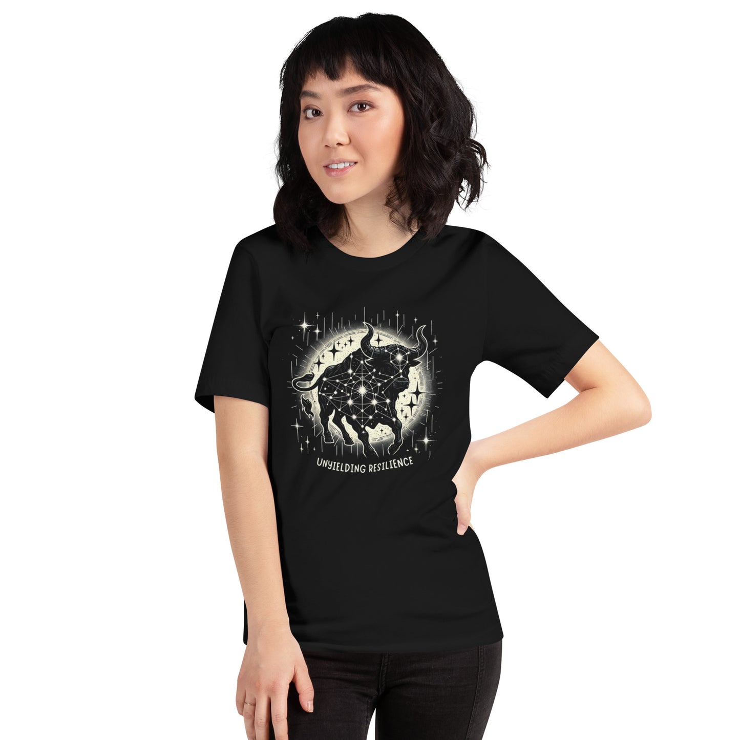 Taurus Zodiac Sign Tee - Emblem of Perseverance