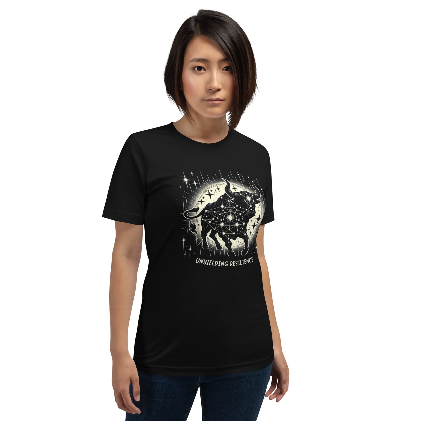 Taurus Zodiac Sign Tee - Emblem of Perseverance