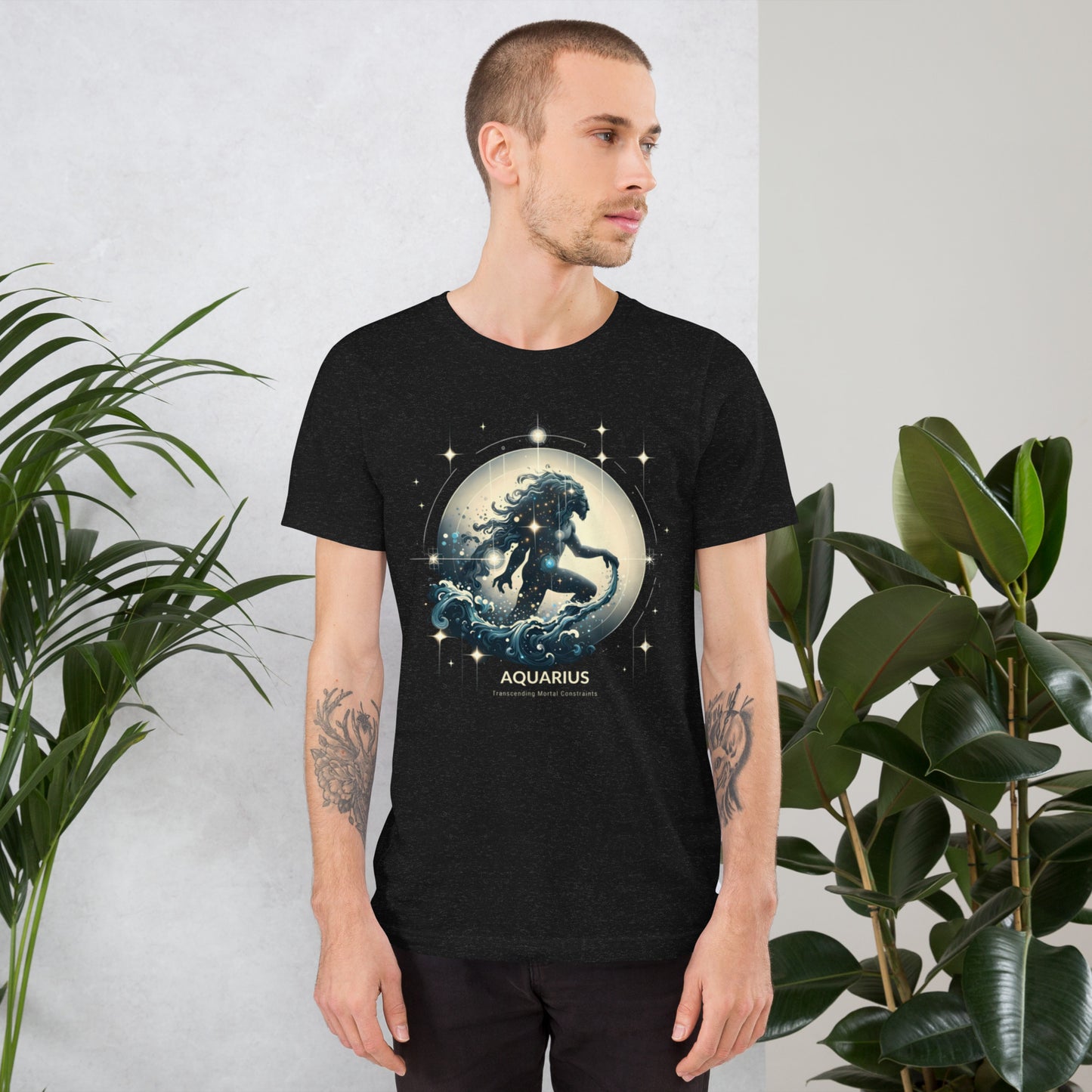 Aquarius Visionary Waves Tee - The Trailblazer's Choice