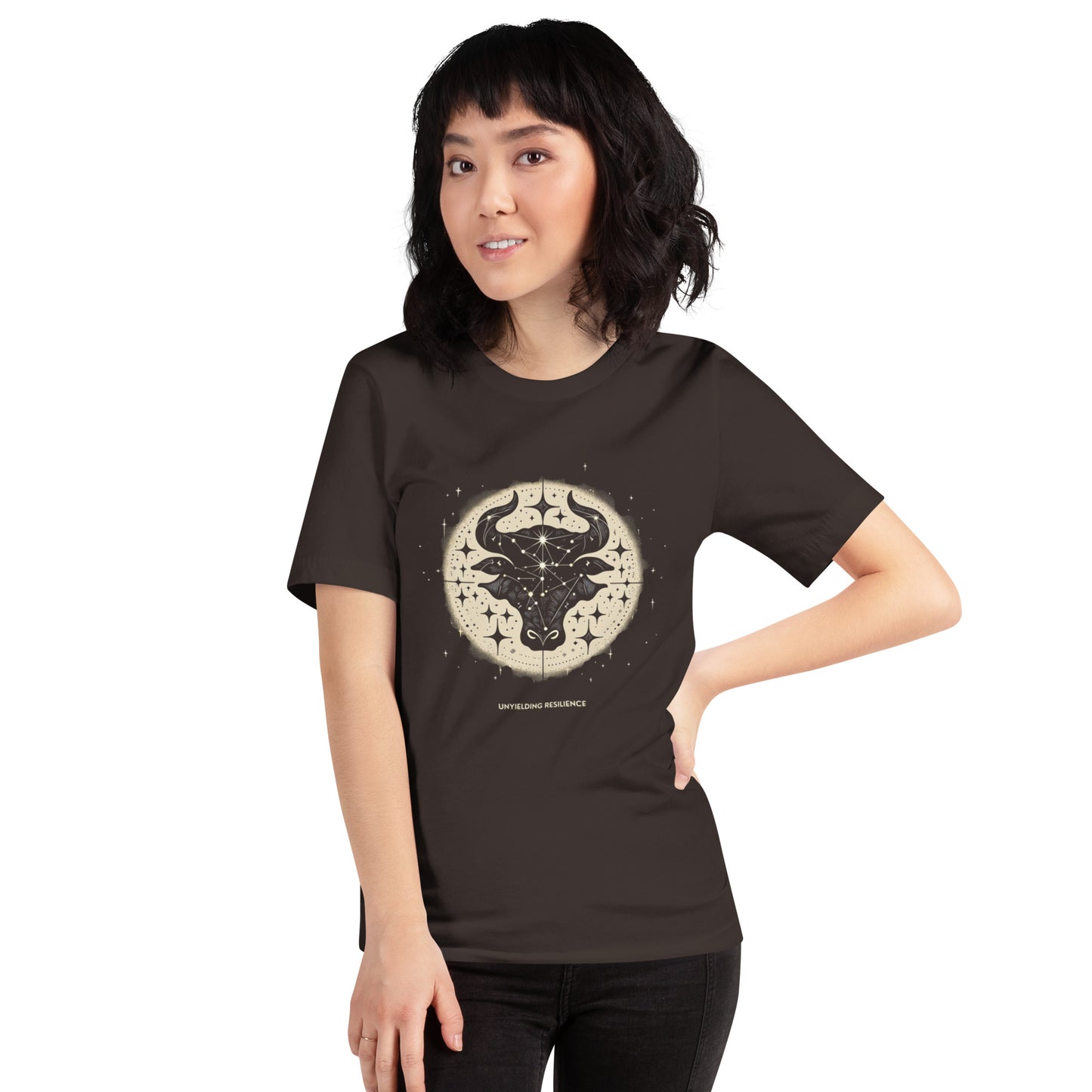 Stellar Taurus Zodiac Unisex Tee – Ultimate Comfort Meets Celestial Elegance