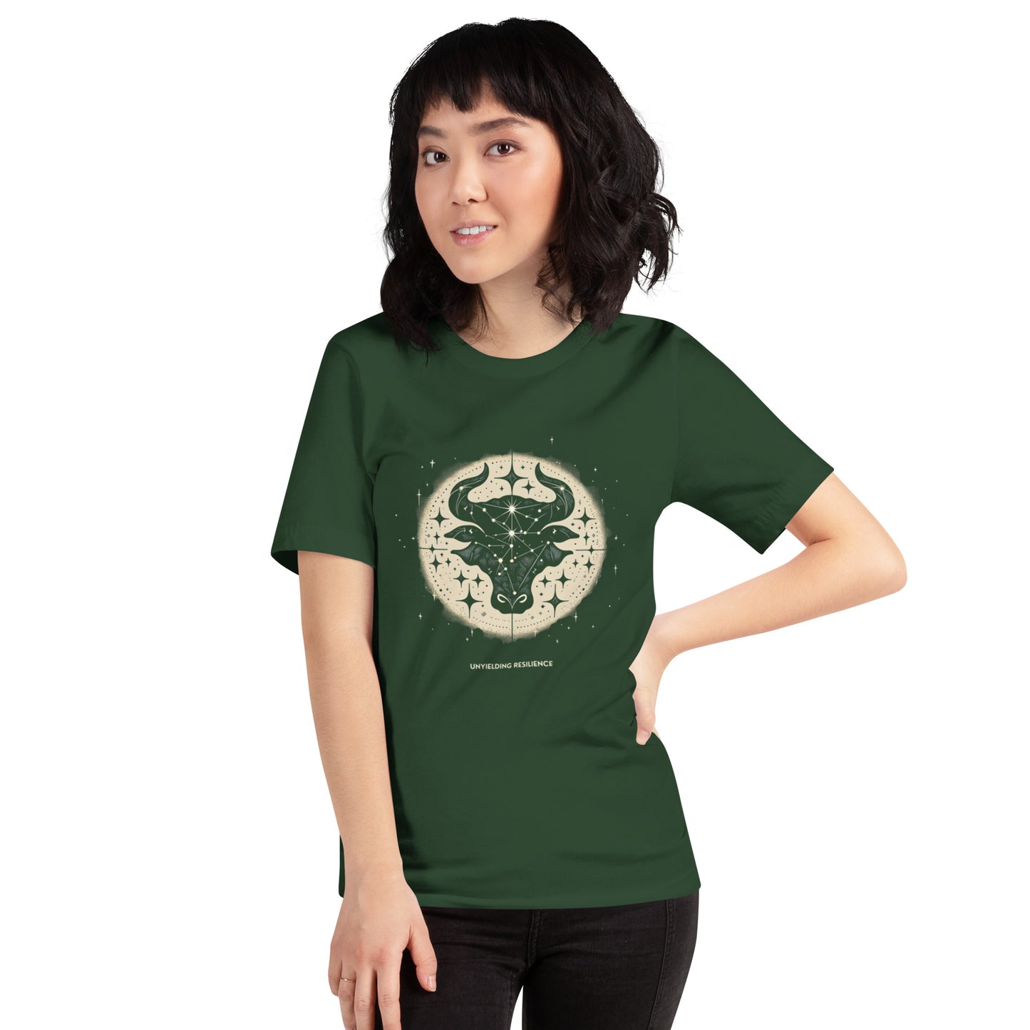 Stellar Taurus Zodiac Unisex Tee – Ultimate Comfort Meets Celestial Elegance