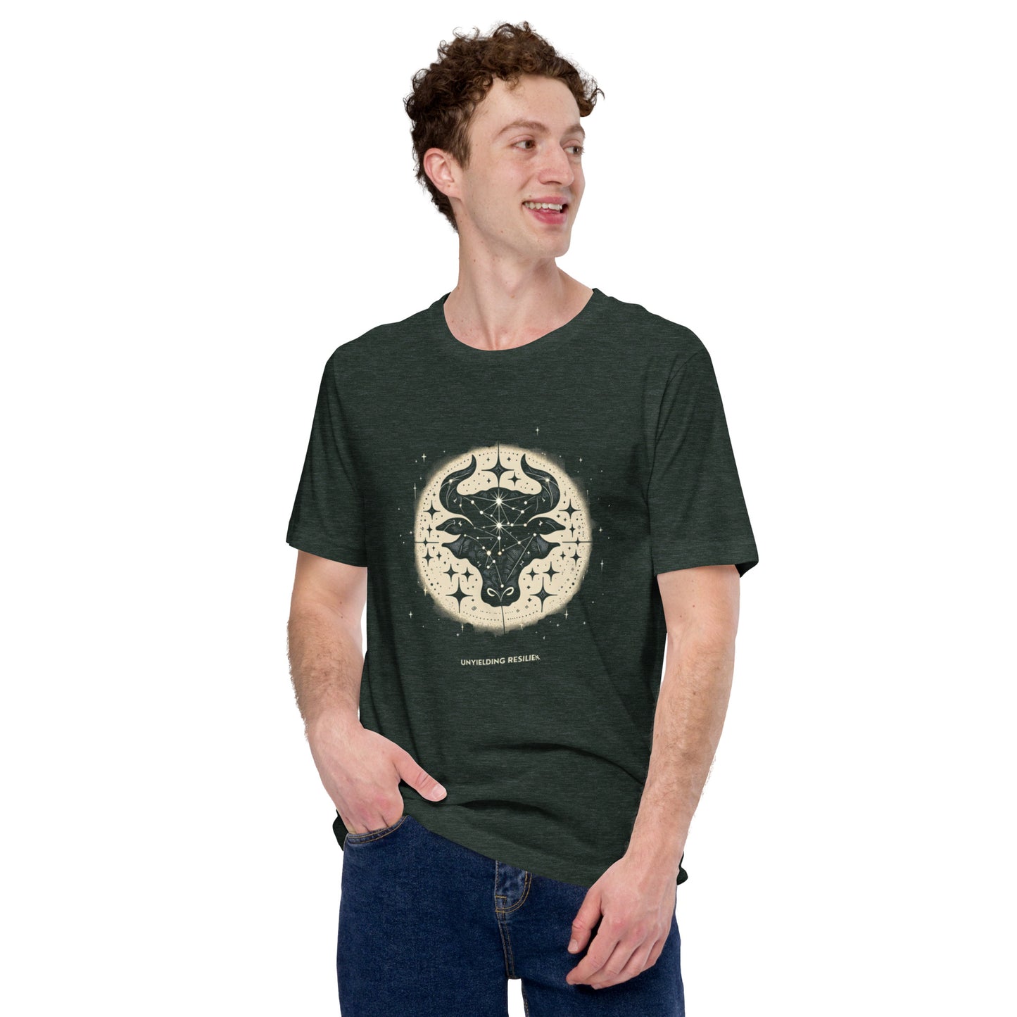 Stellar Taurus Zodiac Unisex Tee – Ultimate Comfort Meets Celestial Elegance