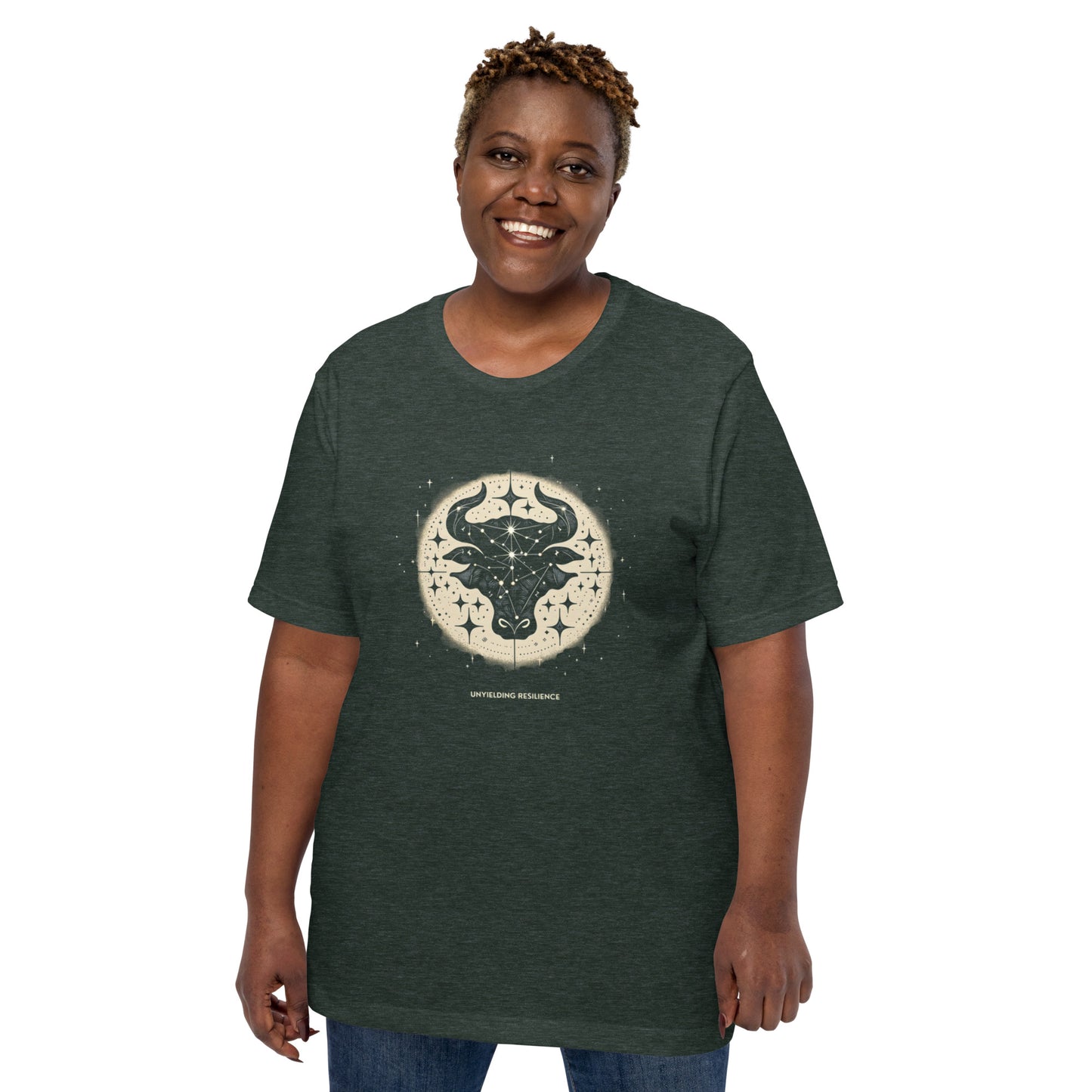 Stellar Taurus Zodiac Unisex Tee – Ultimate Comfort Meets Celestial Elegance