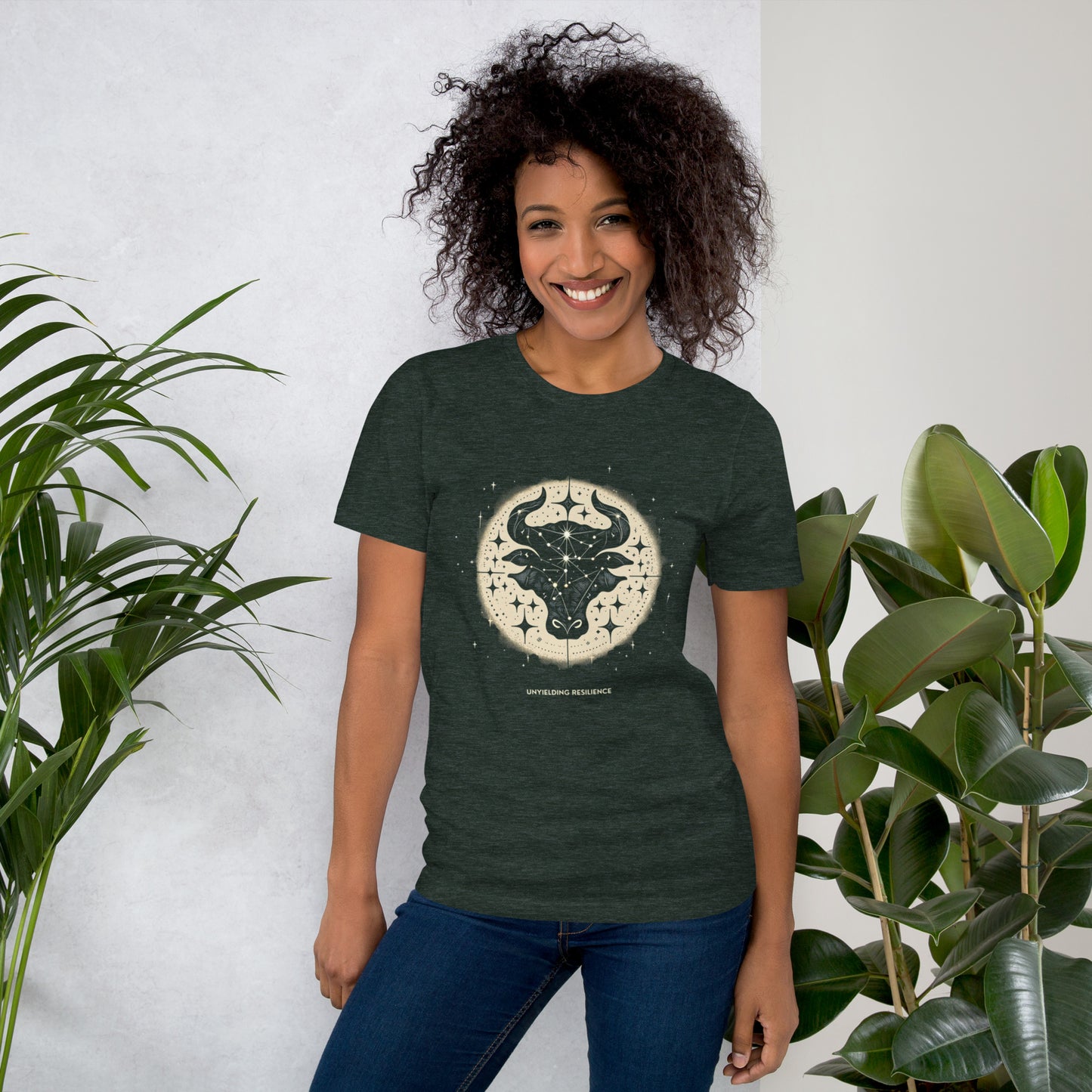 Stellar Taurus Zodiac Unisex Tee – Ultimate Comfort Meets Celestial Elegance