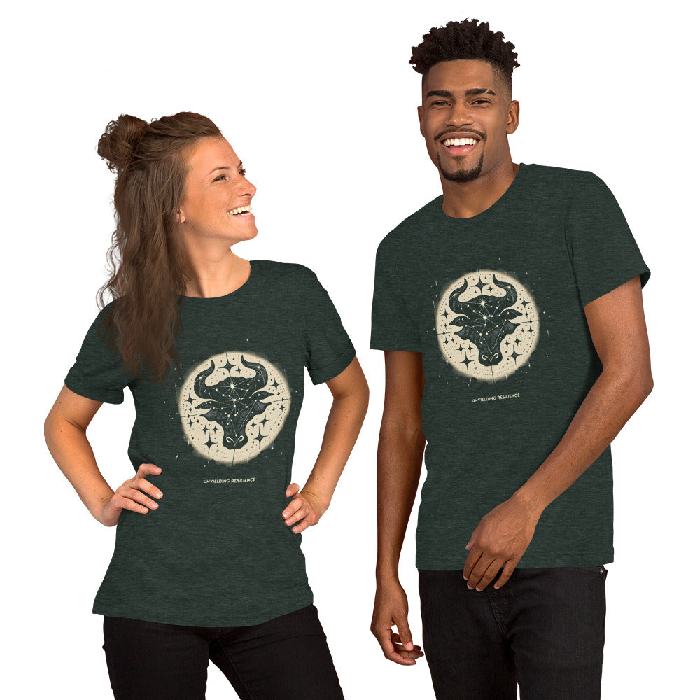 Stellar Taurus Zodiac Unisex Tee – Ultimate Comfort Meets Celestial Elegance