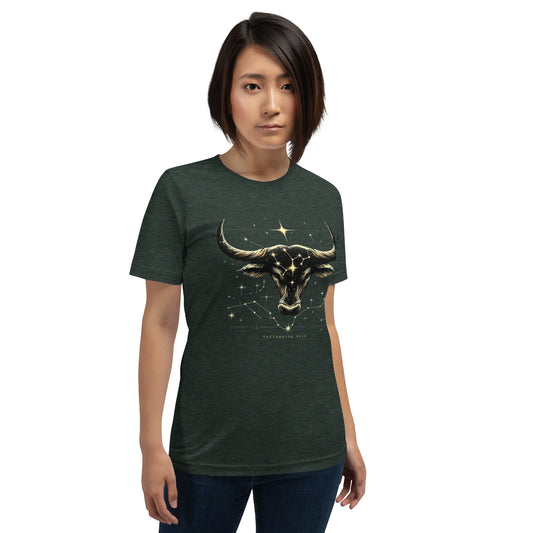 Constellation Taurus Grit Tee – Astrological Endurance in Premium Comfort